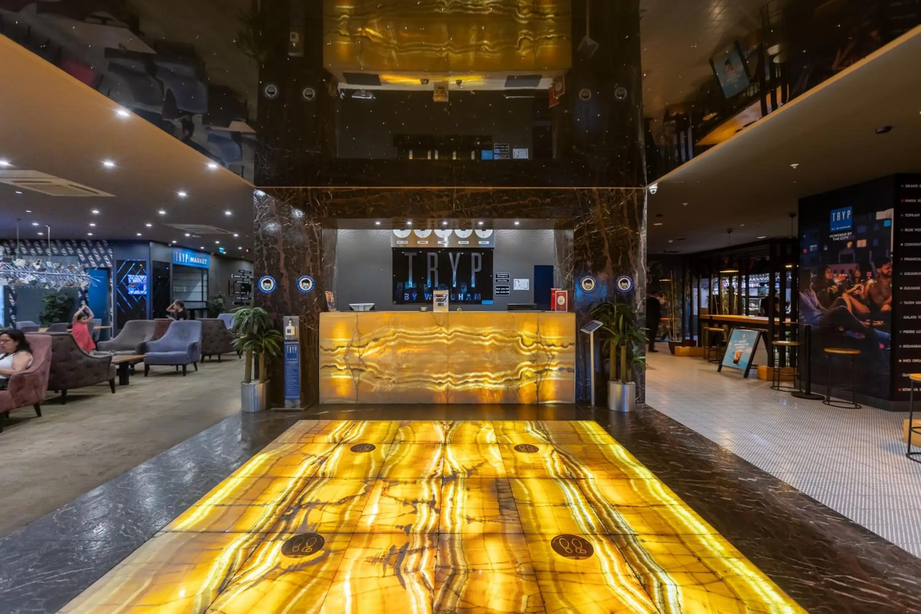 Lobby or reception in Tryp By Wyndham Istanbul Sancaktepe Lobby or reception in Tryp By Wyndham Istanbul Sancaktepe