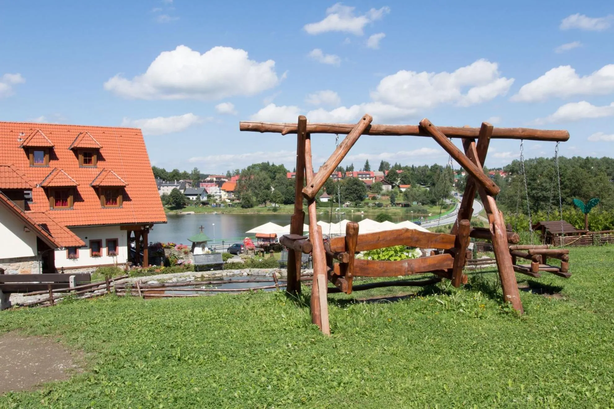 Children play ground in Hotel Leyla