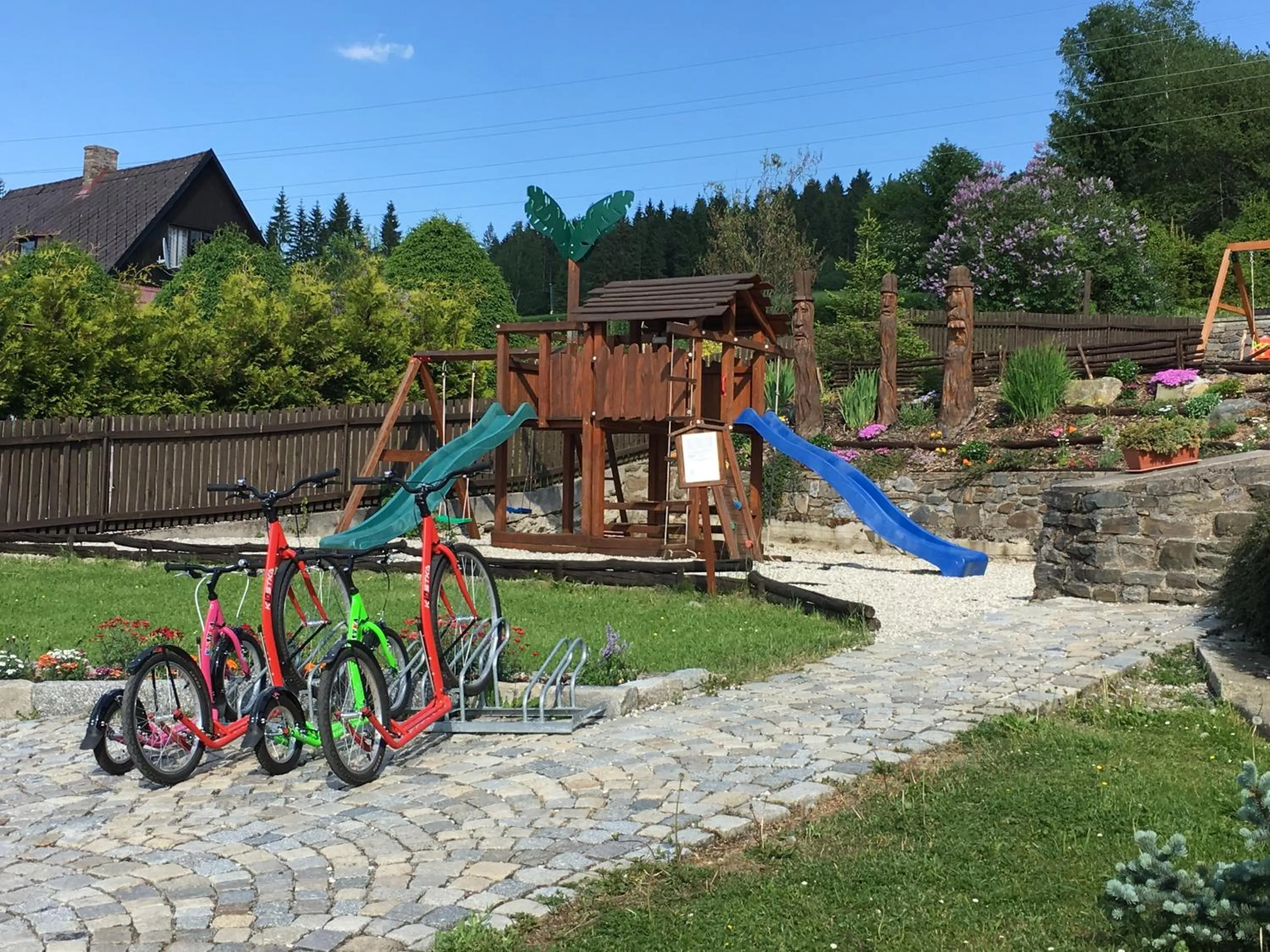 Children play ground in Hotel Leyla