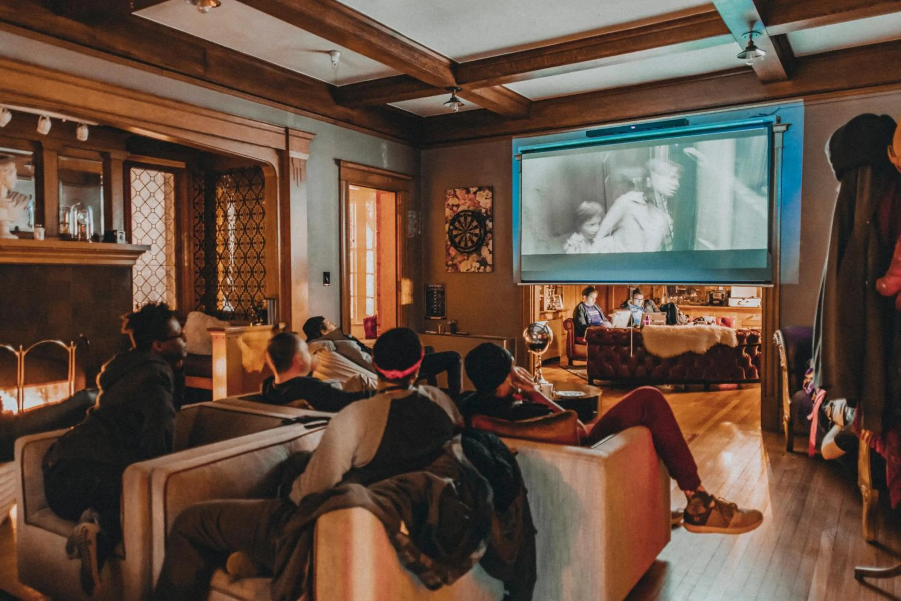 Lounge or bar in Ember Hostel