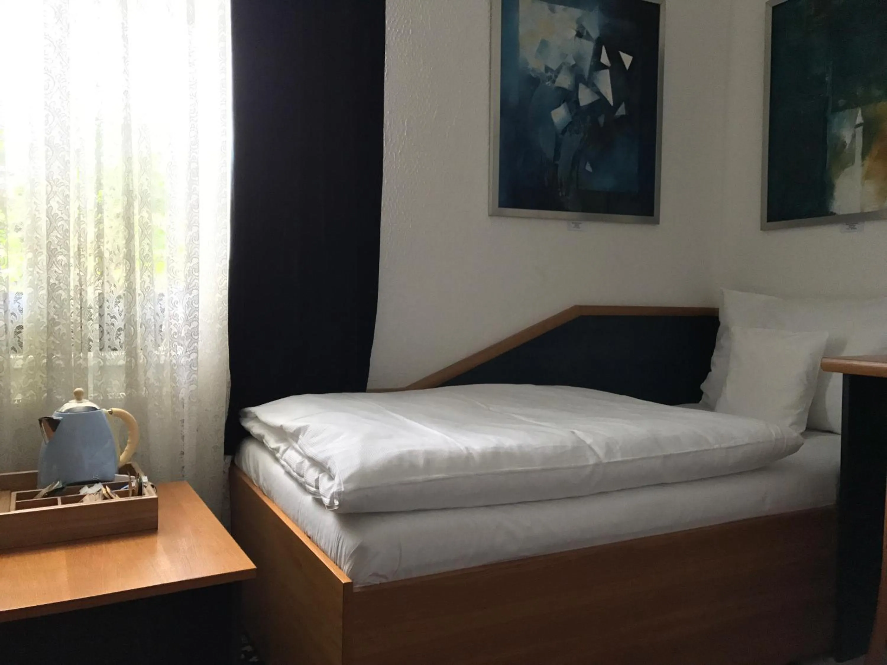 Bed in Antik Hotel Sofia