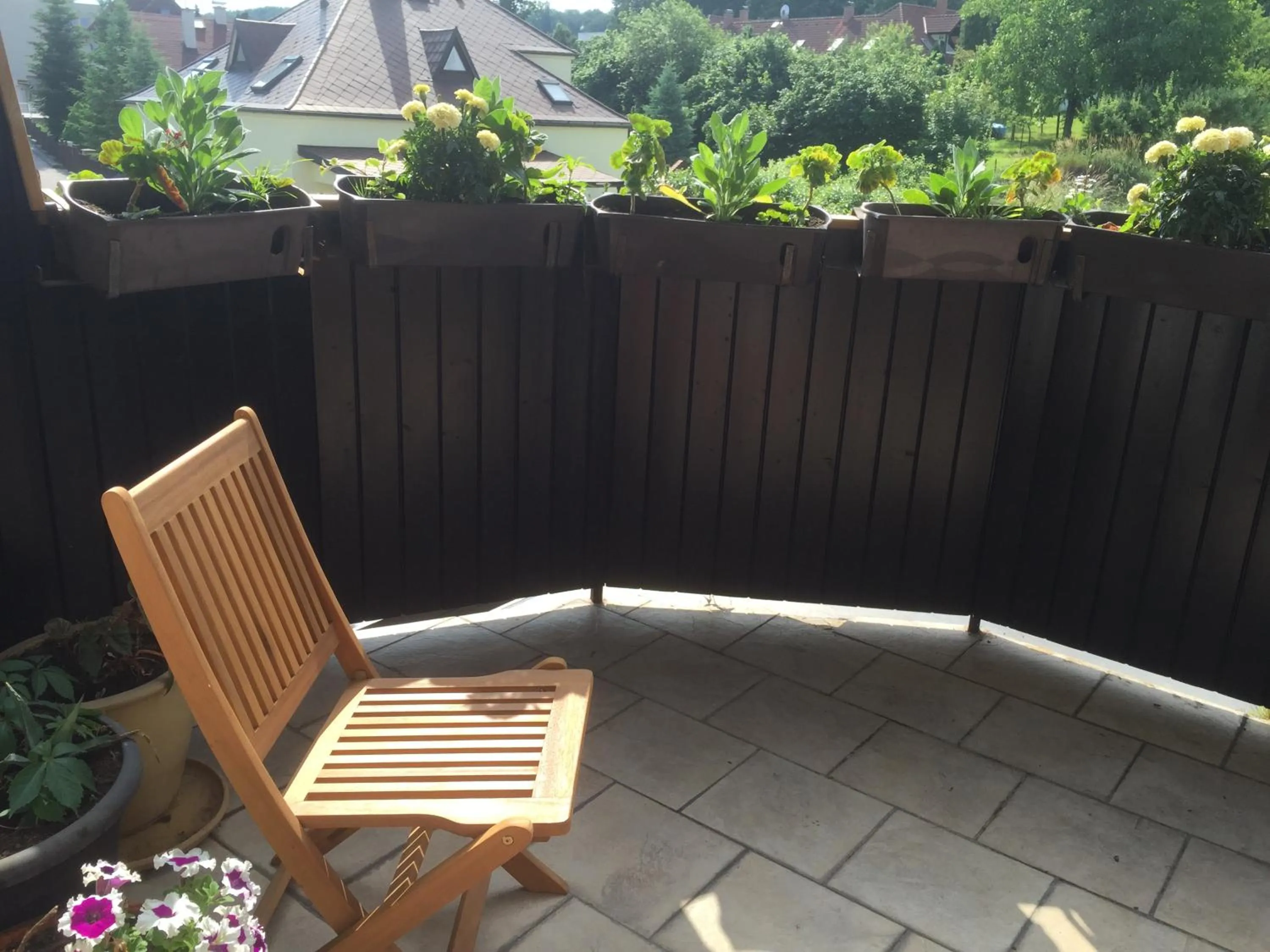 Balcony/Terrace in Antik Hotel Sofia