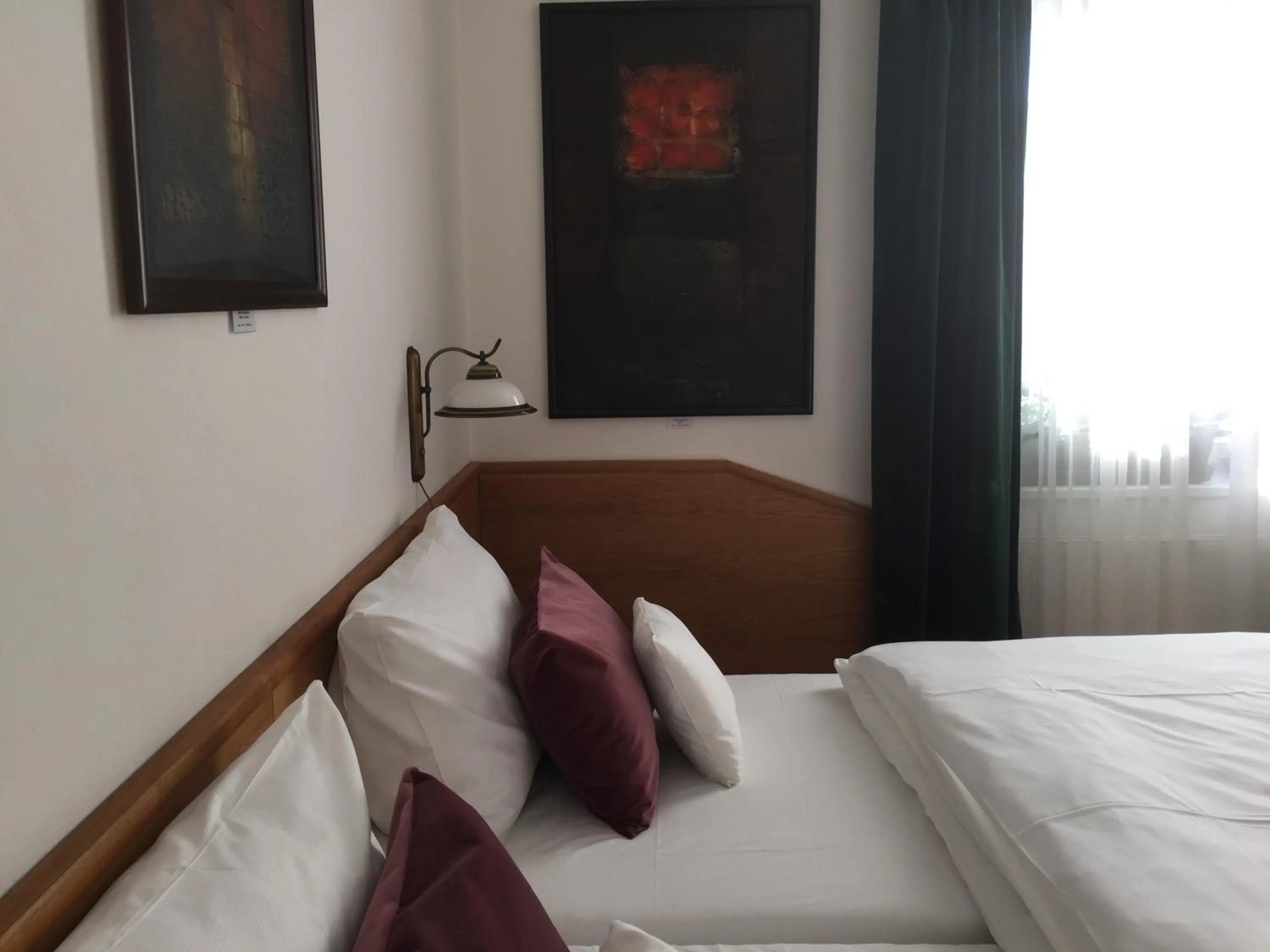 Bed in Antik Hotel Sofia