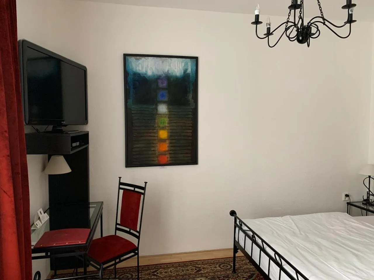 TV and multimedia, Bed in Antik Hotel Sofia