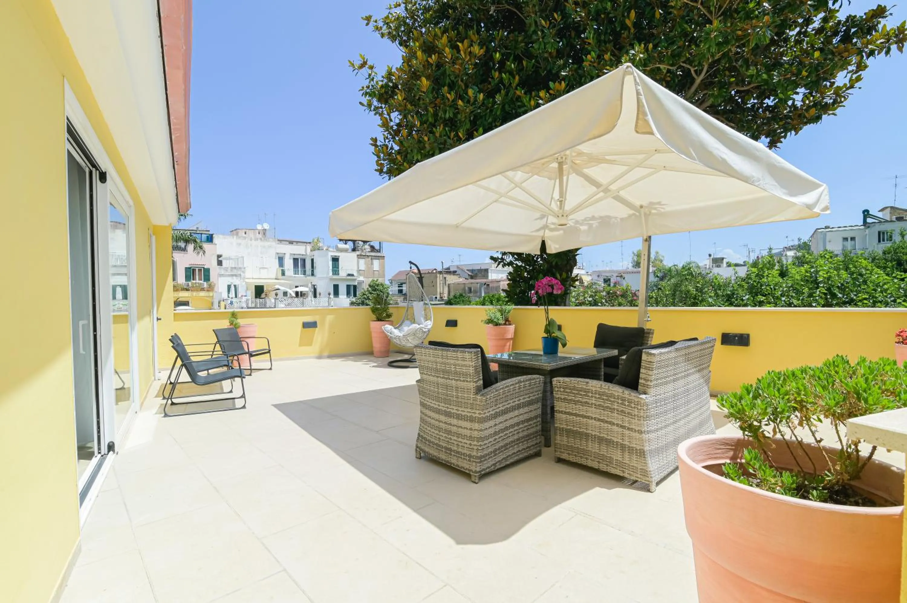 Balcony/Terrace in Marina 10 Design Hotel & SPA