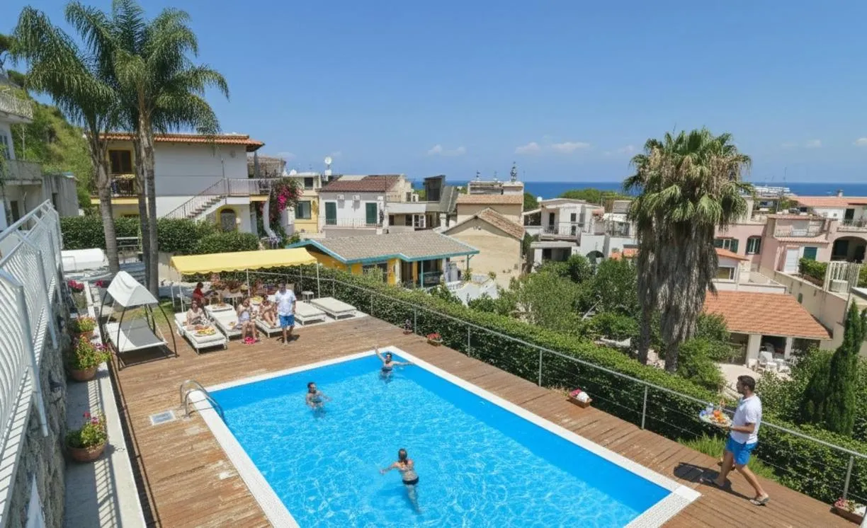 Swimming pool in Marina 10 Design Hotel & SPA