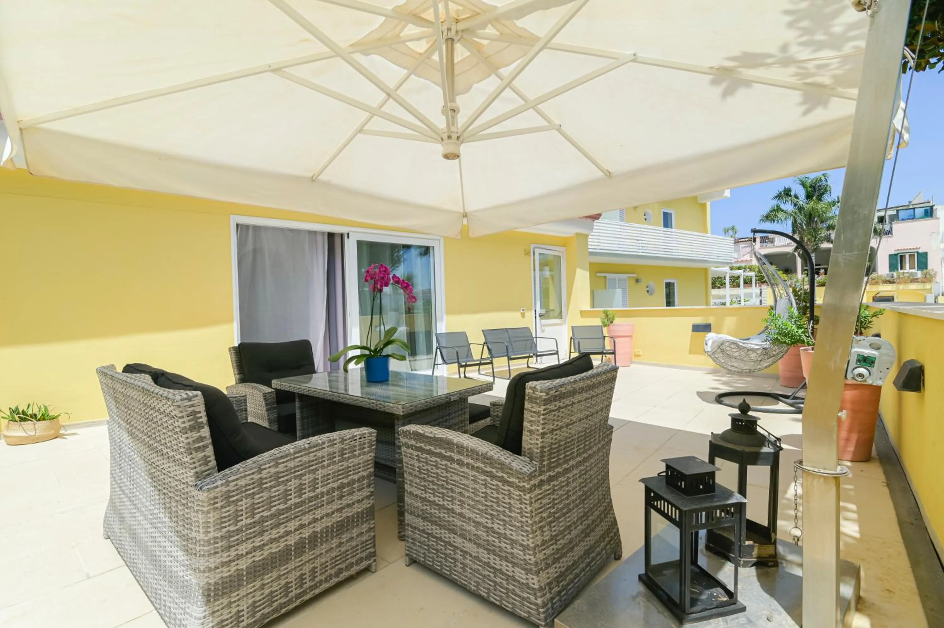 Balcony/Terrace in Marina 10 Design Hotel & SPA