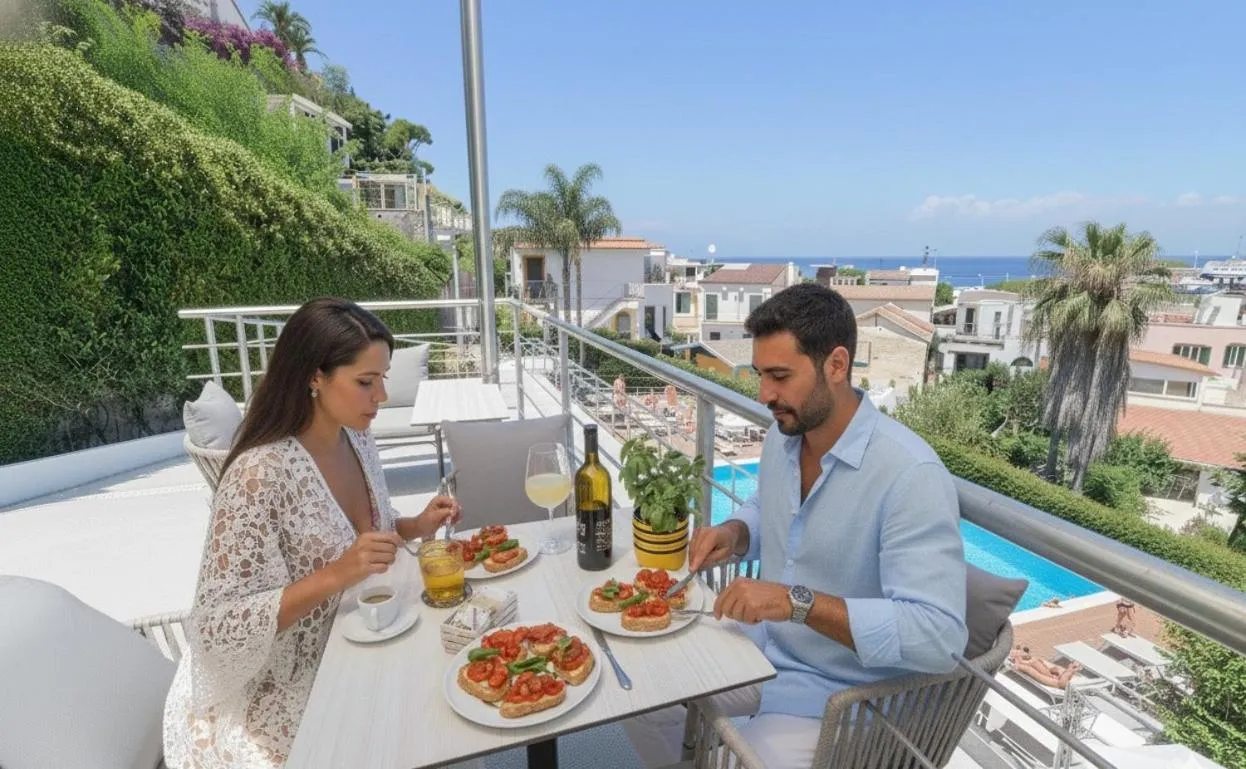 Food and drinks in Marina 10 Design Hotel & SPA