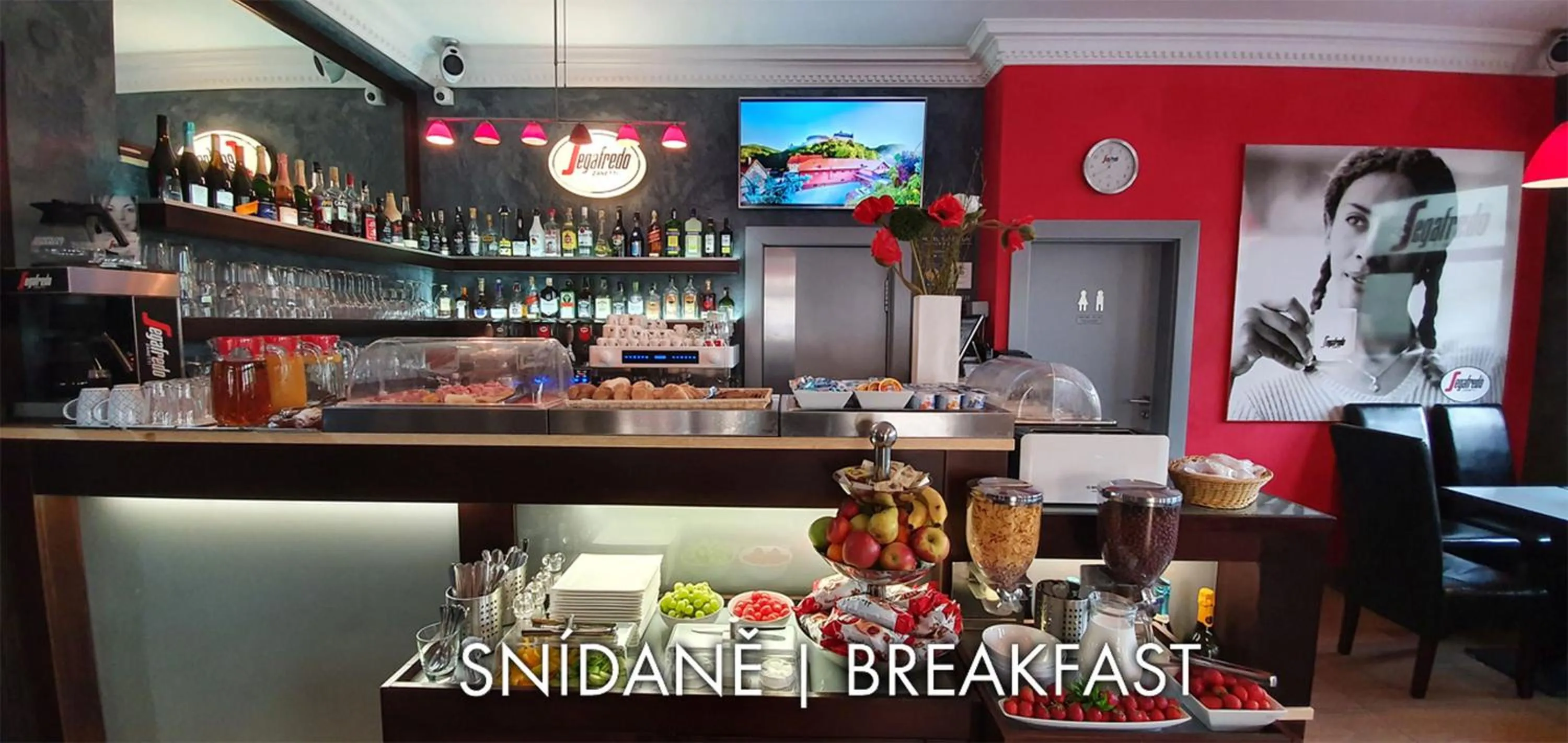 Breakfast in Hotel Karlštejn & SPA