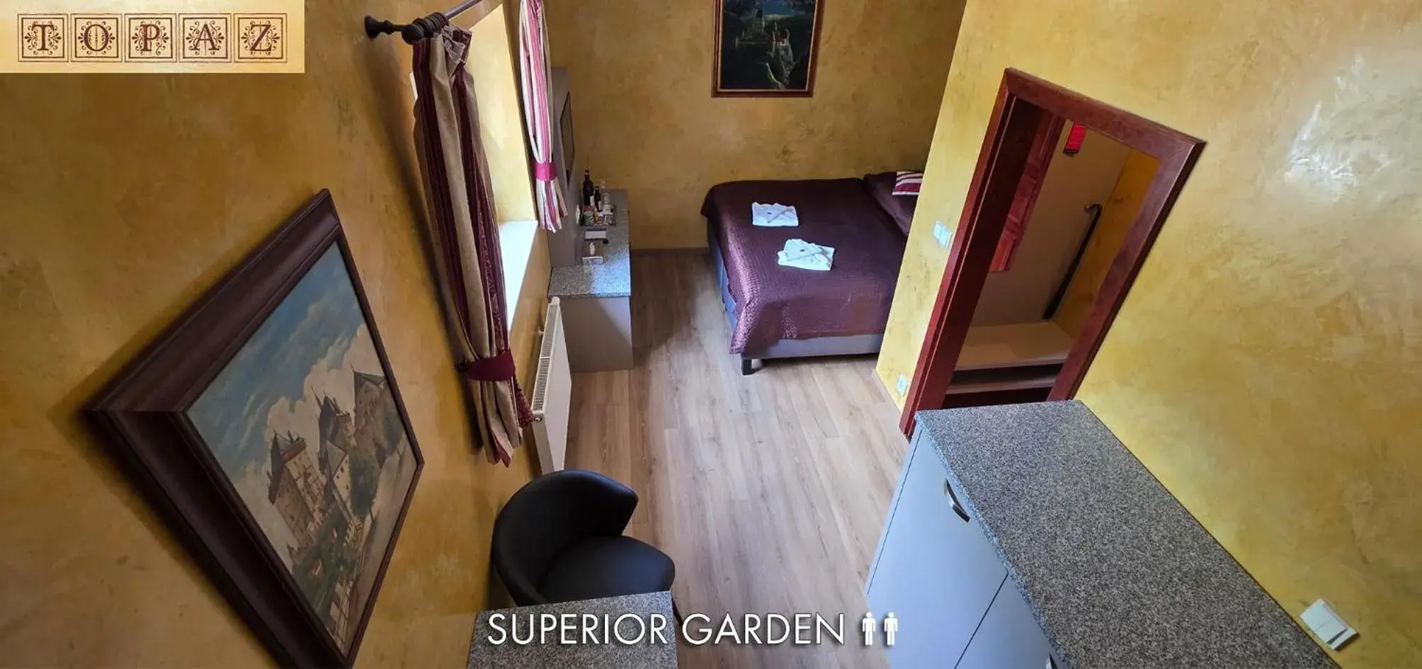 Double Room with Garden View in Hotel Karlštejn & SPA Double Room with Garden View in Hotel Karlštejn & SPA