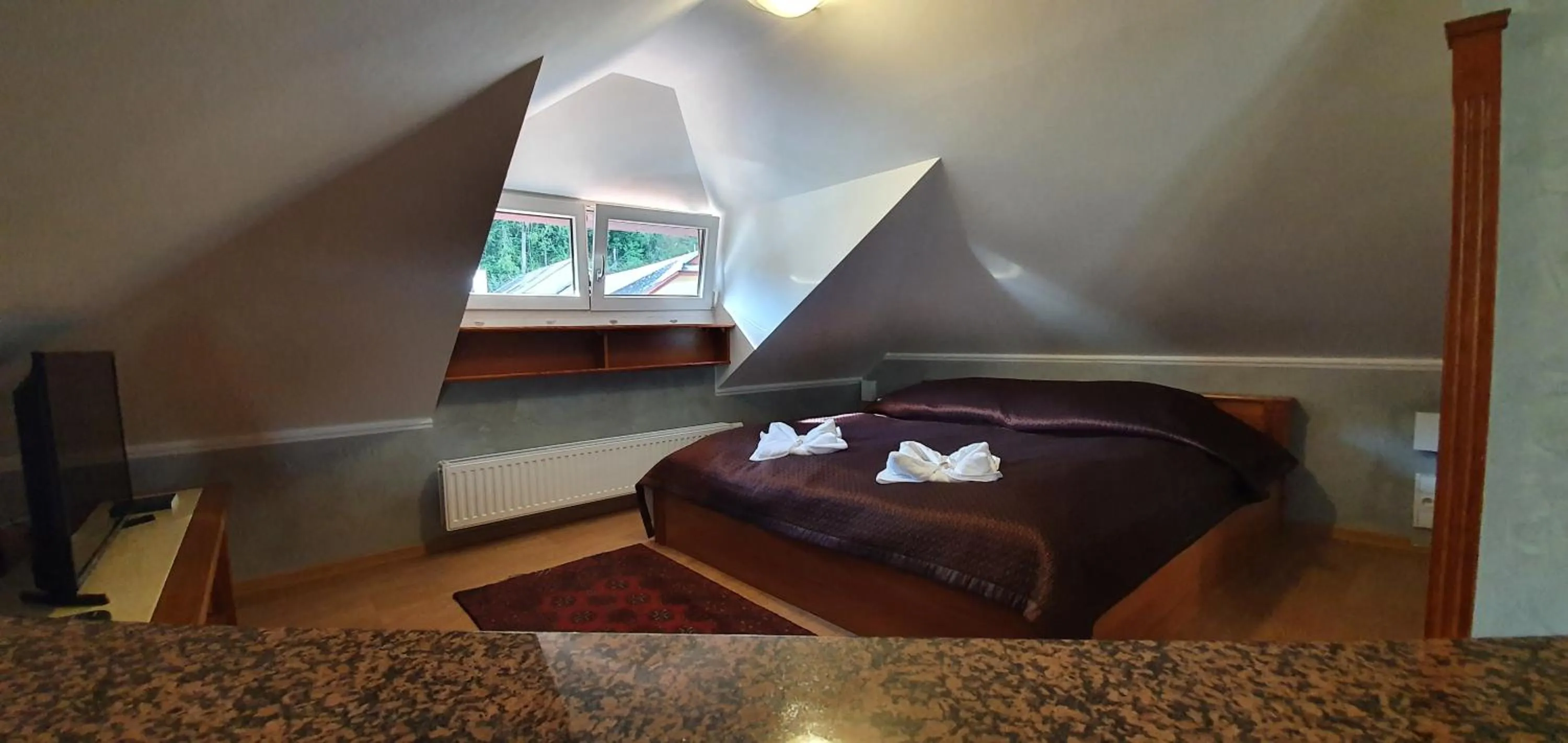 Bedroom, Bed in Hotel Karlštejn & SPA