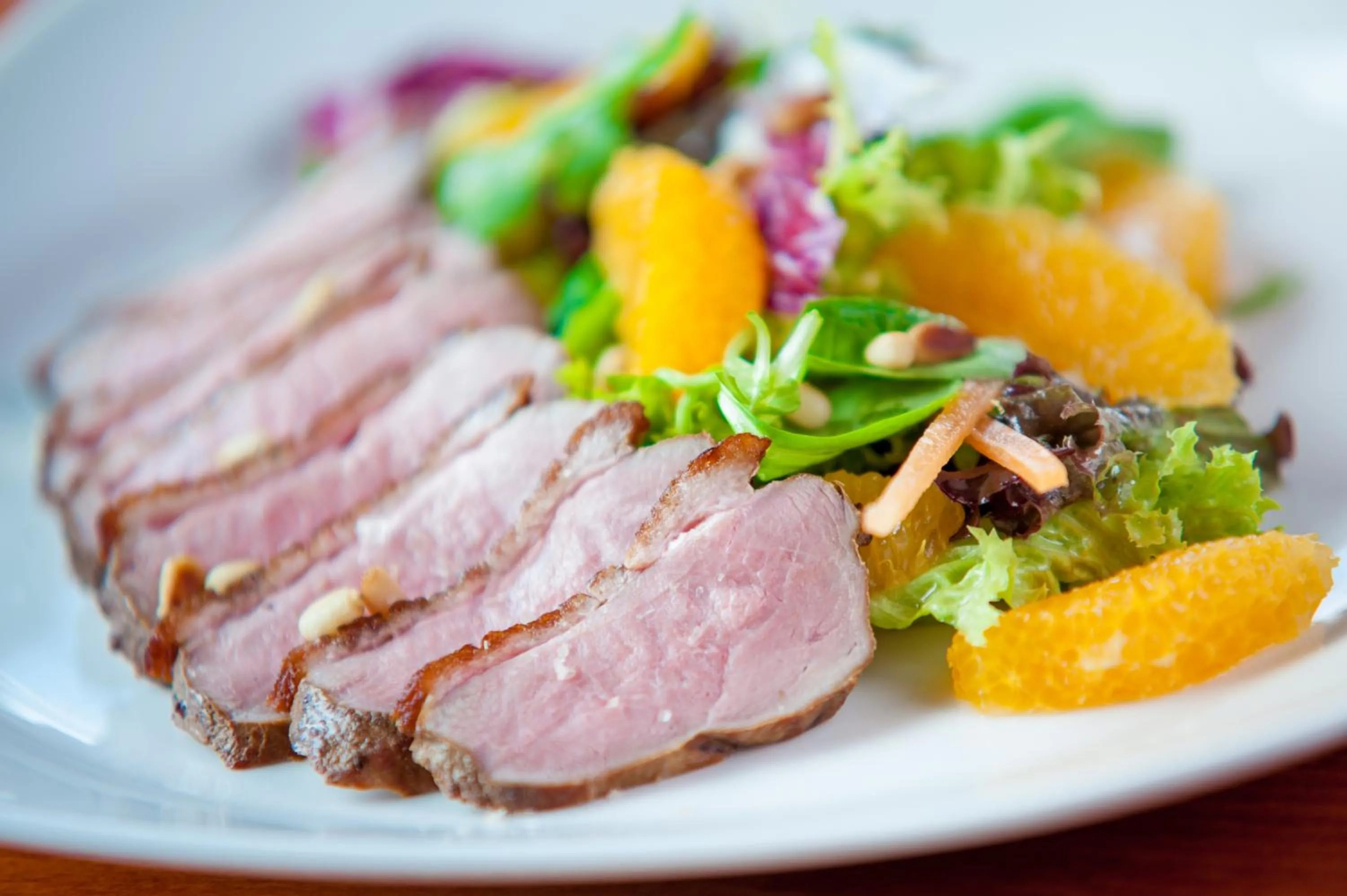 Food close-up in Hotel Ostrov