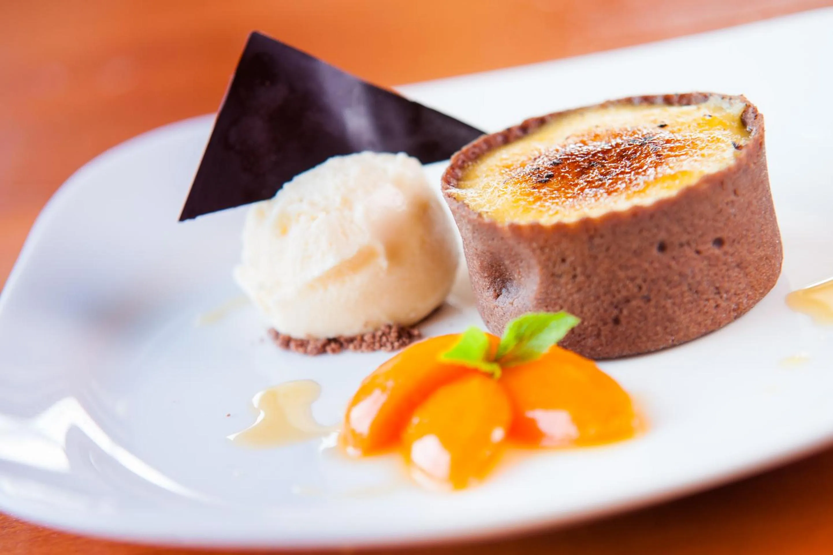 Food close-up in Hotel Ostrov