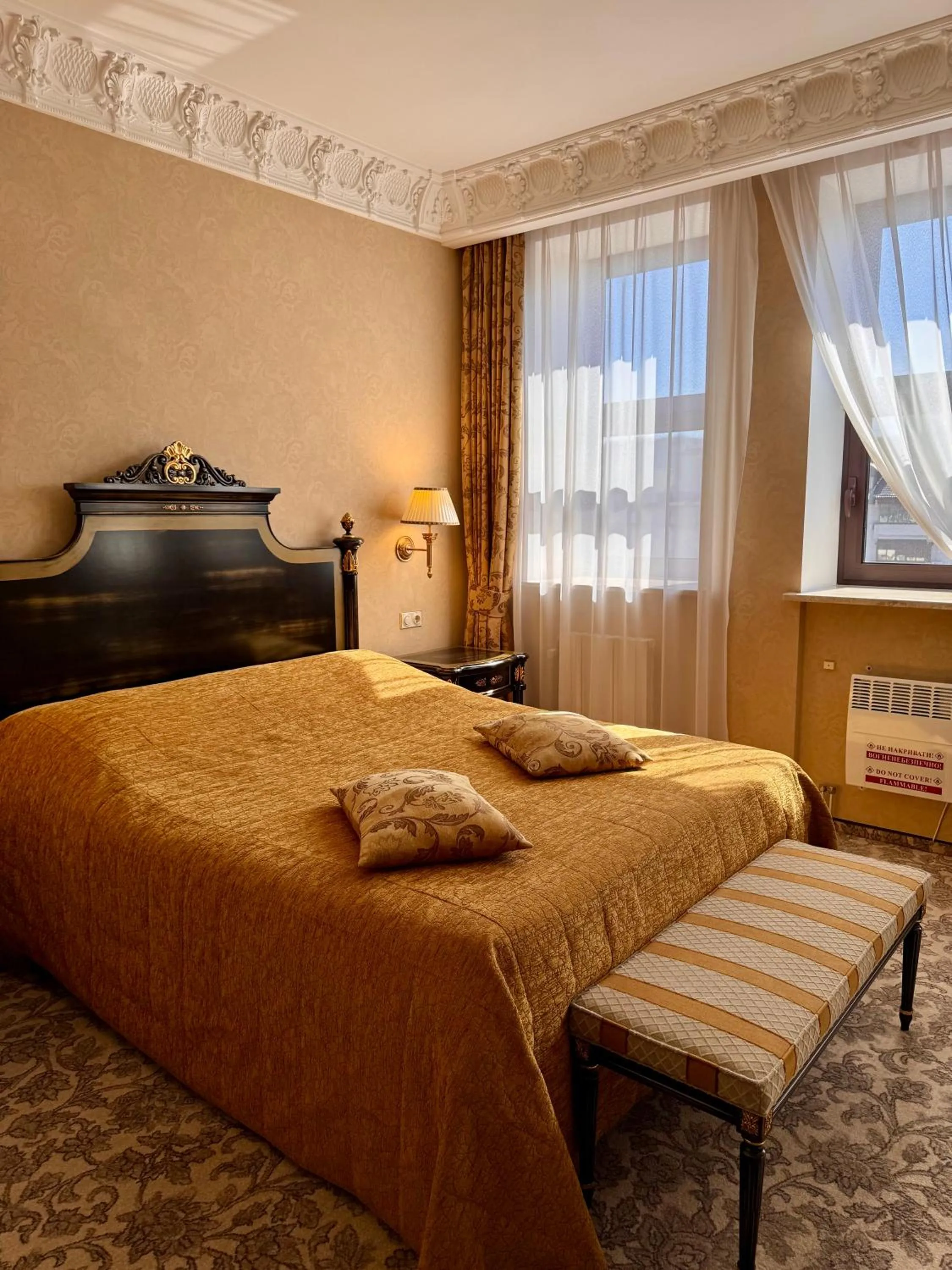 Bed in Axelhof Boutique Hotel