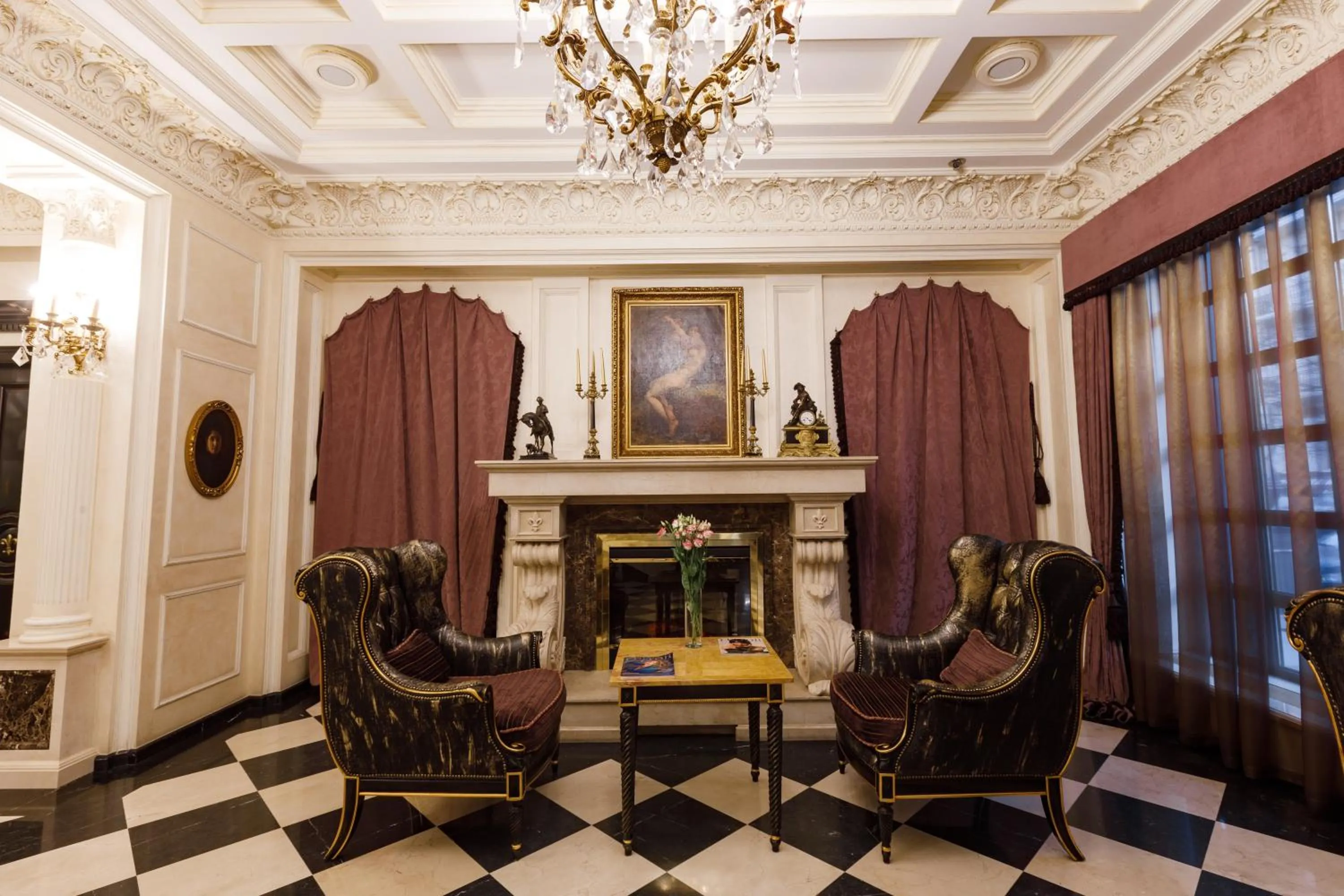 Lobby or reception in Axelhof Boutique Hotel