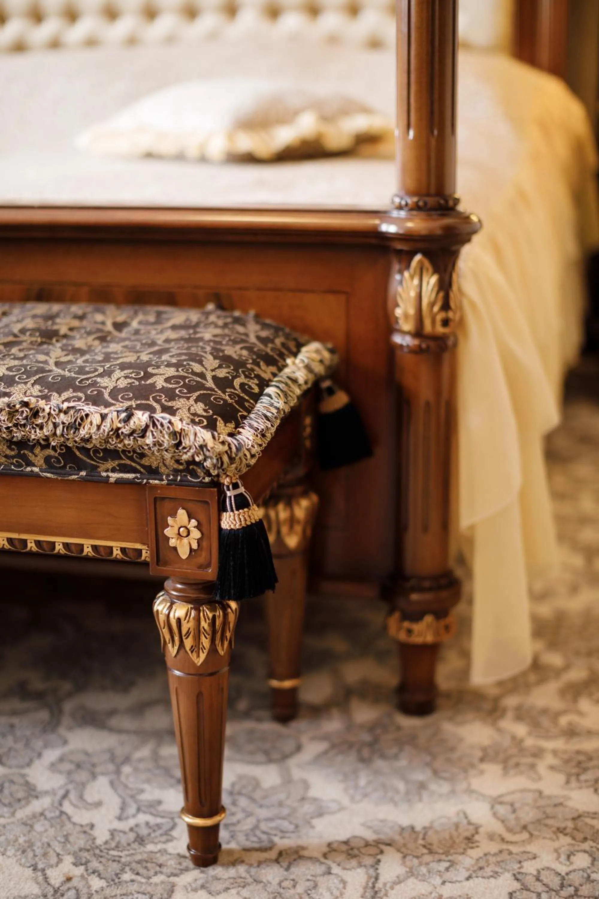 Bed in Axelhof Boutique Hotel