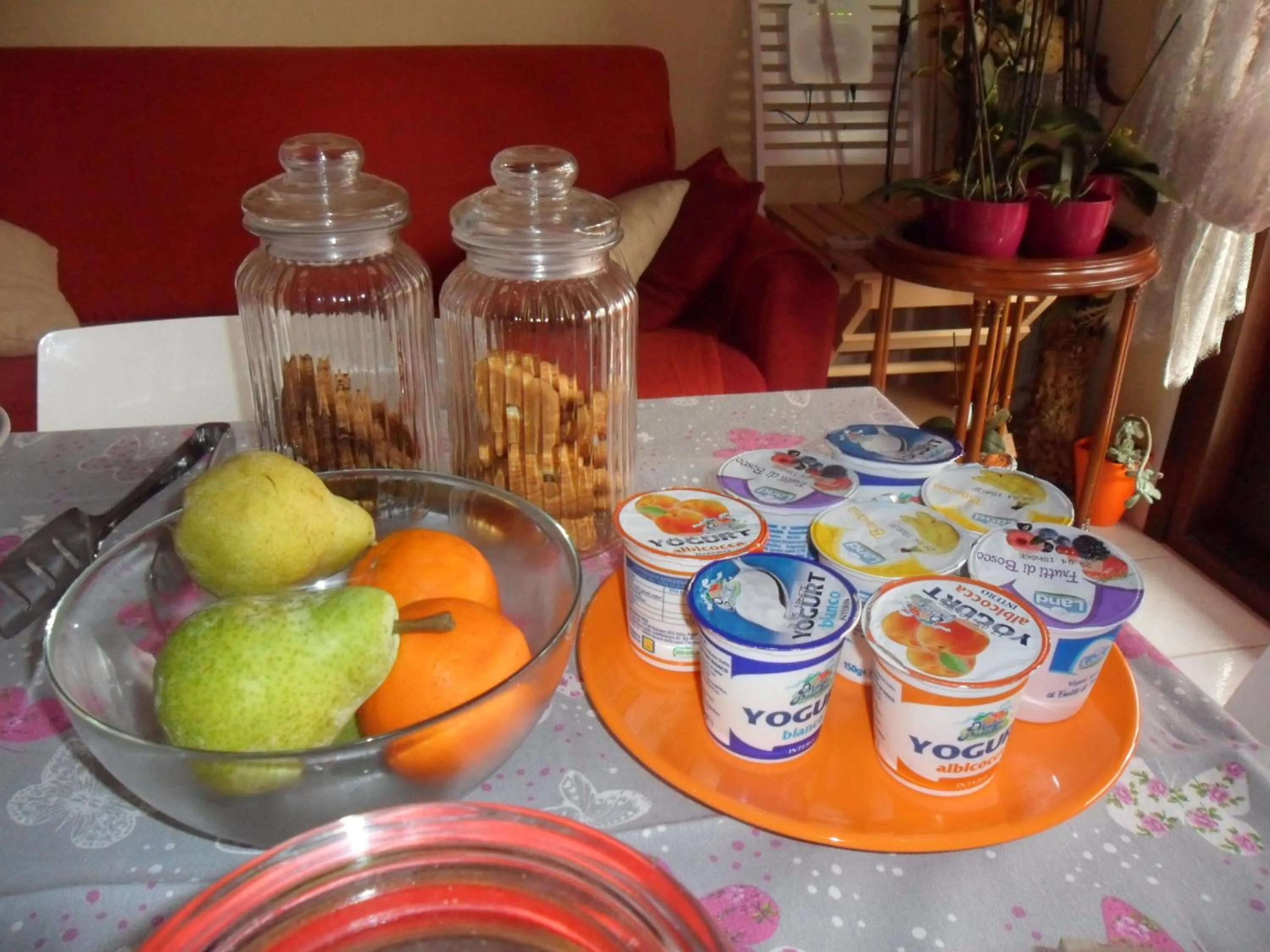 Continental breakfast in B&B A CASA DI MONICA