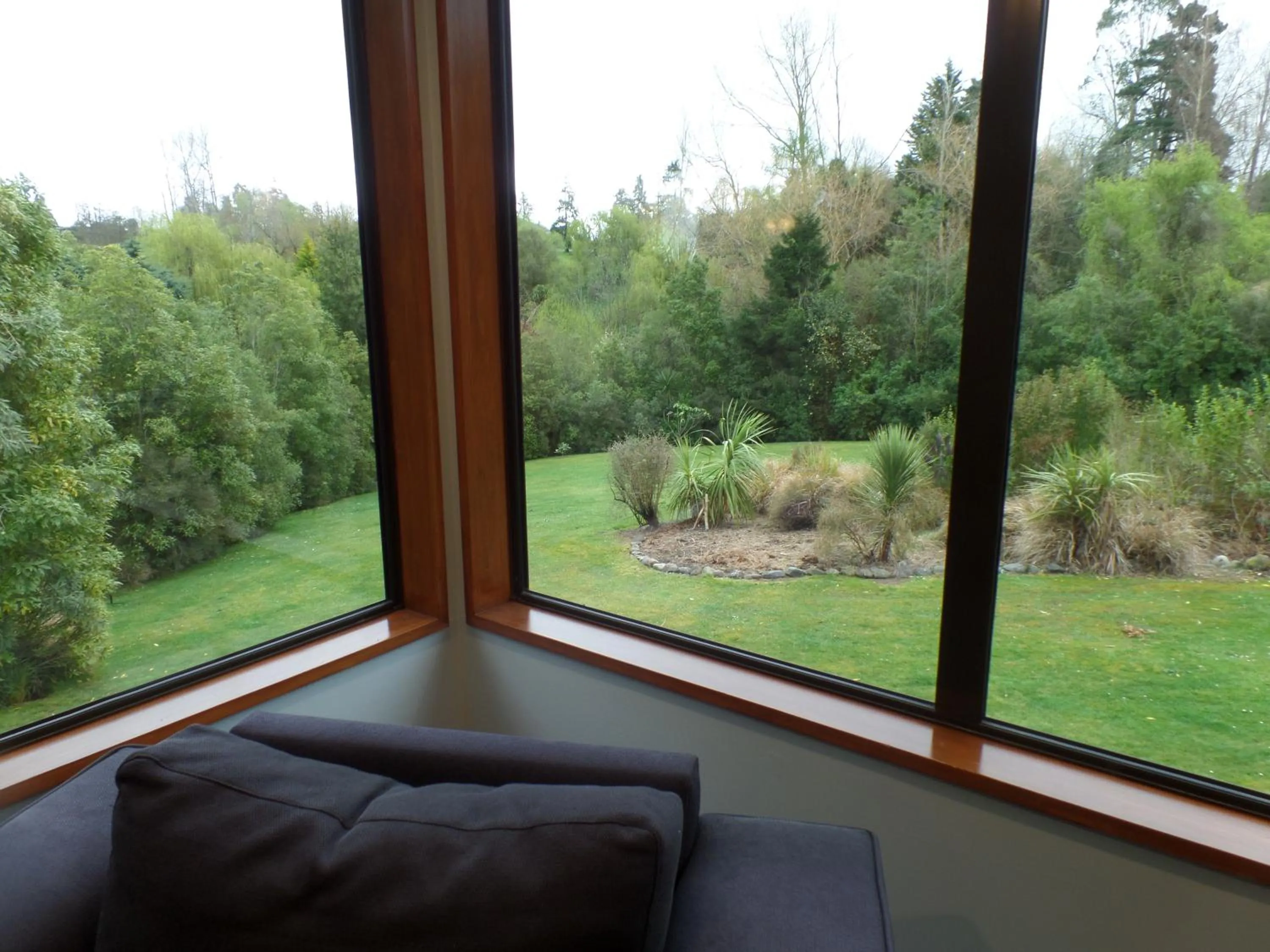 Garden view in Riverstone House