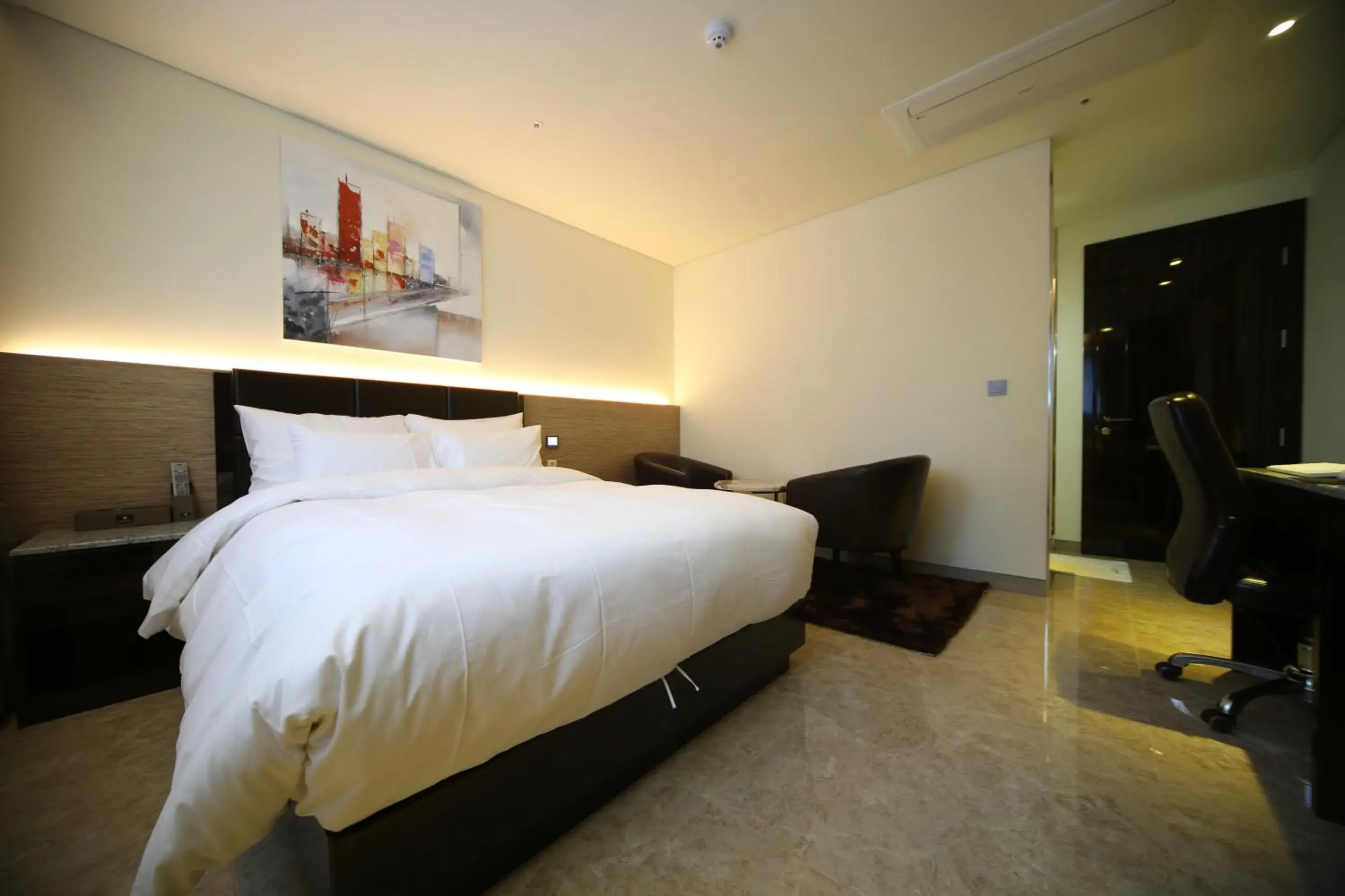 Bed in First Hotel Bed in First Hotel