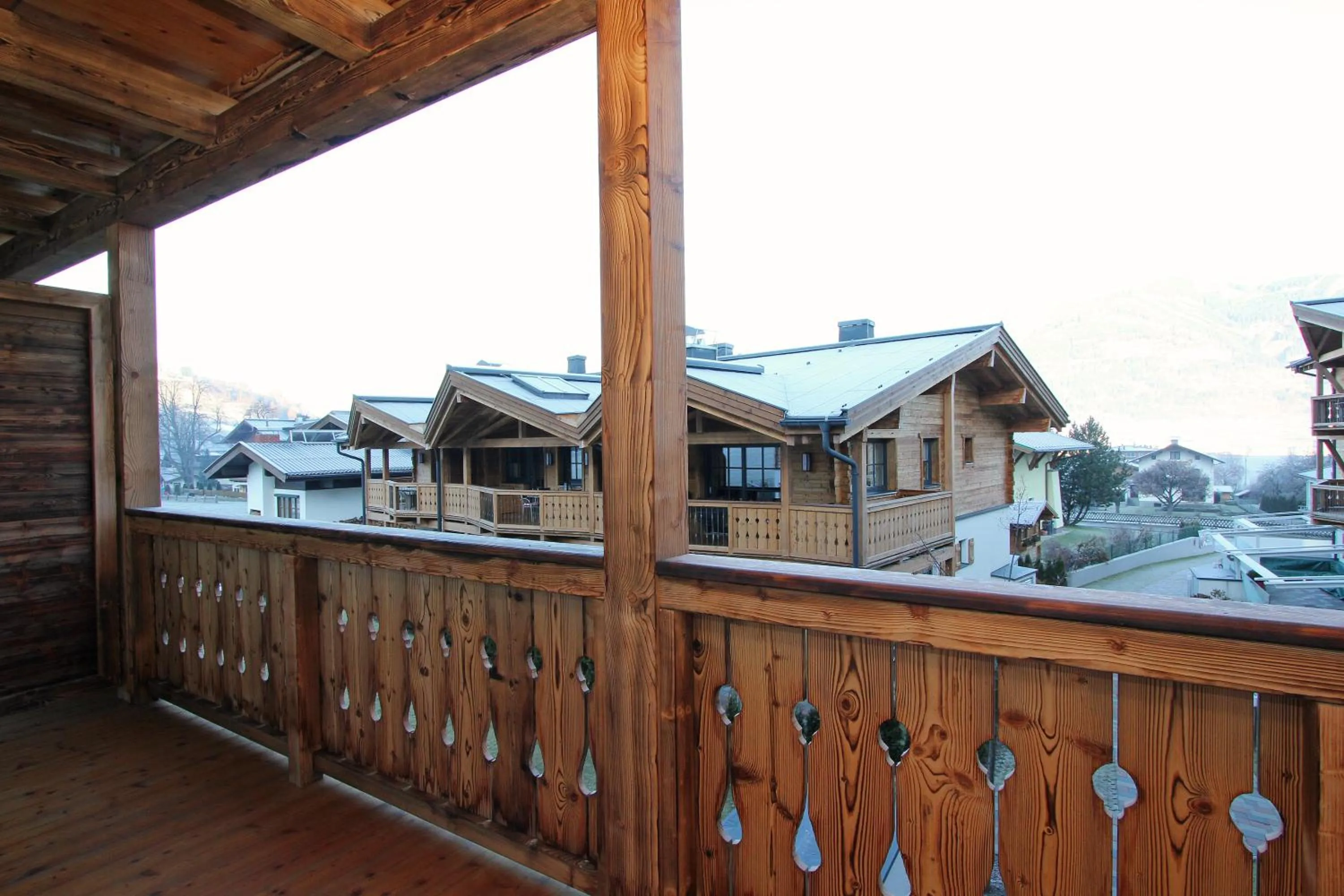 Balcony/Terrace in AvenidA Mountain Resort by Alpin Rentals