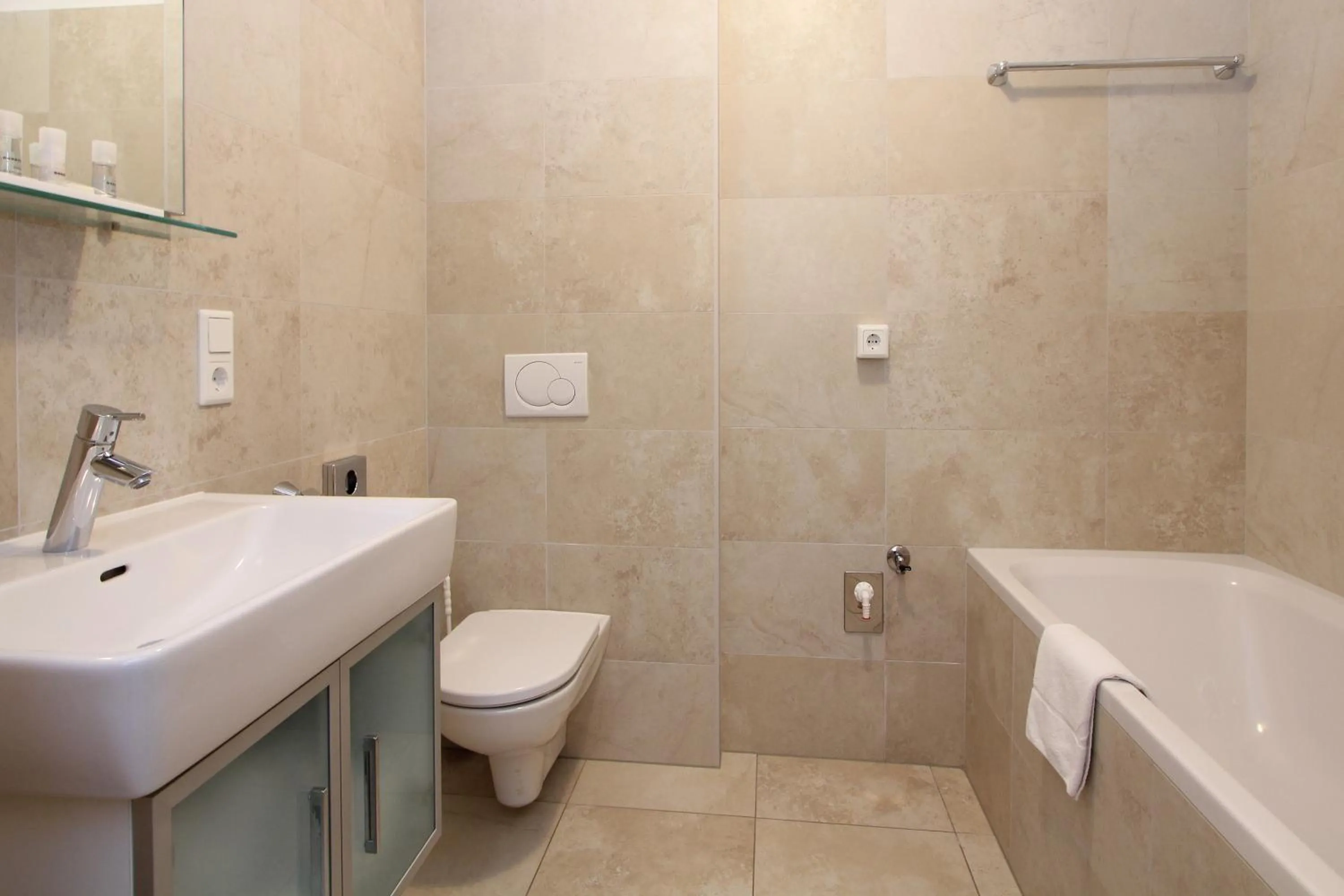 Bathroom in AvenidA Mountain Resort by Alpin Rentals