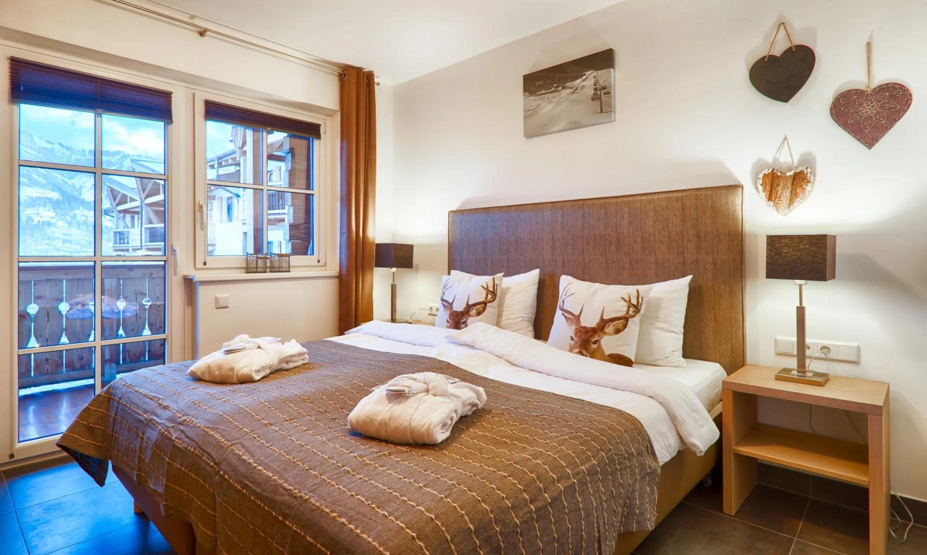 Bed in AvenidA Mountain Resort by Alpin Rentals