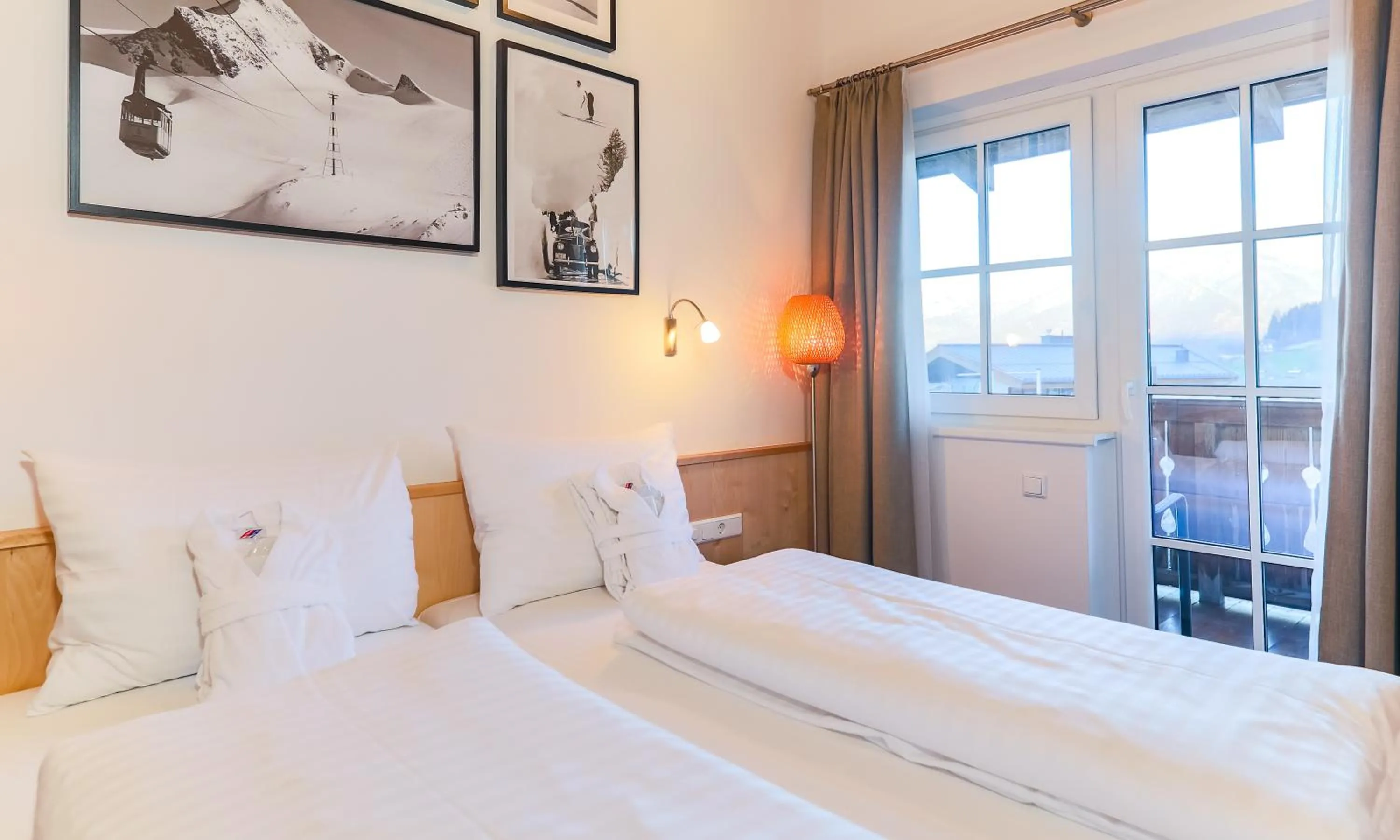 Bed in AvenidA Mountain Resort by Alpin Rentals