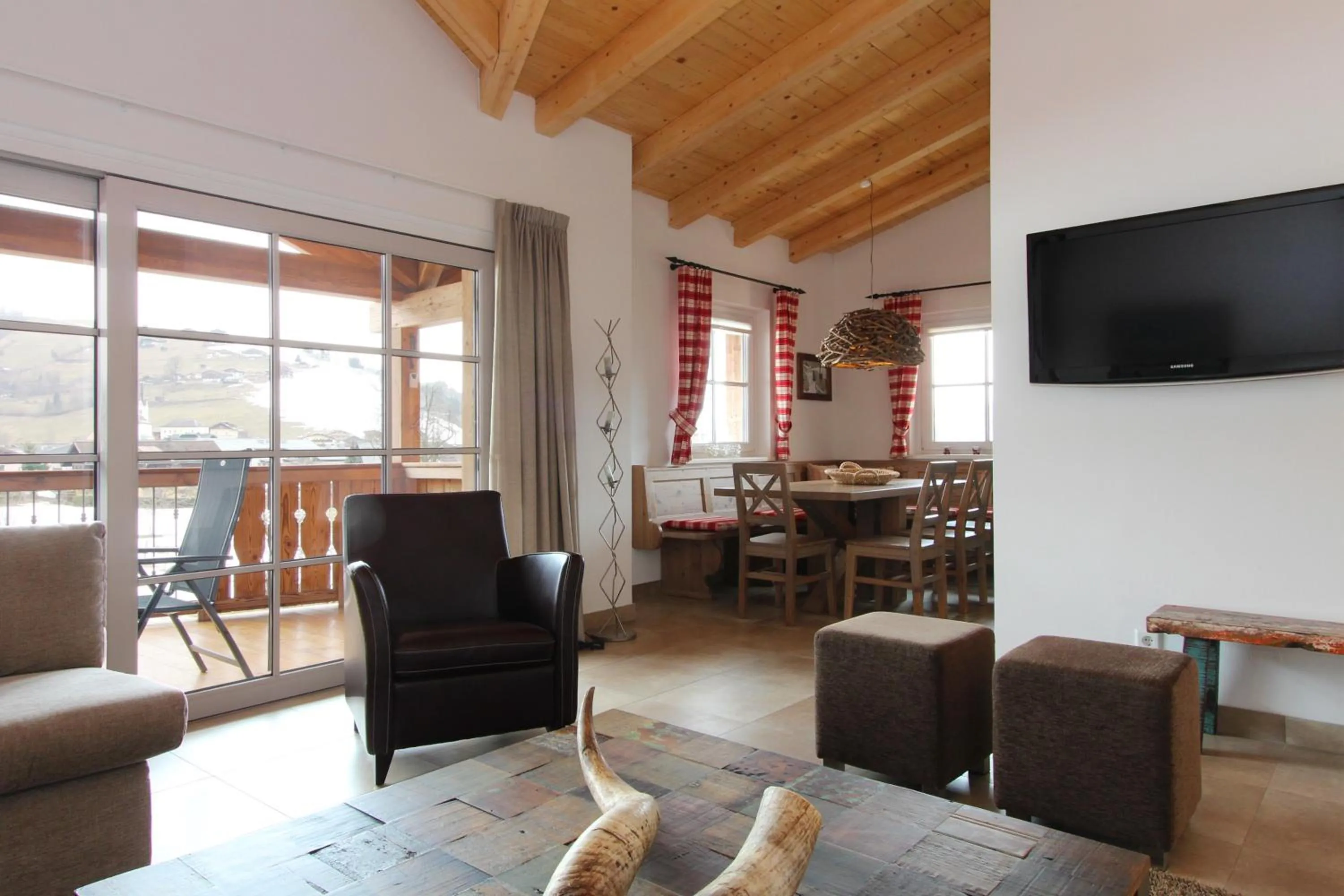 Dining area in AvenidA Mountain Resort by Alpin Rentals