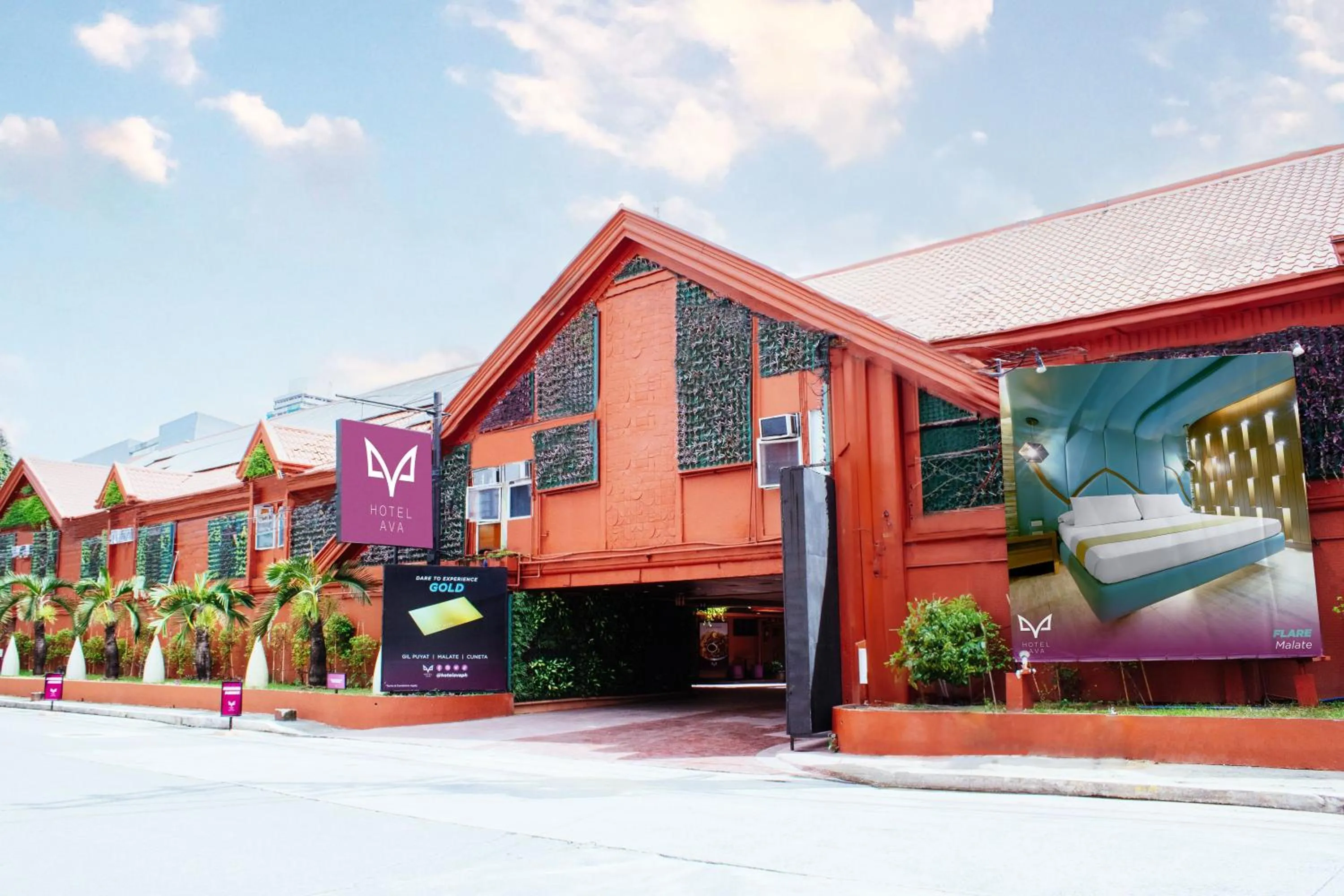 Property building in Hotel Ava Malate