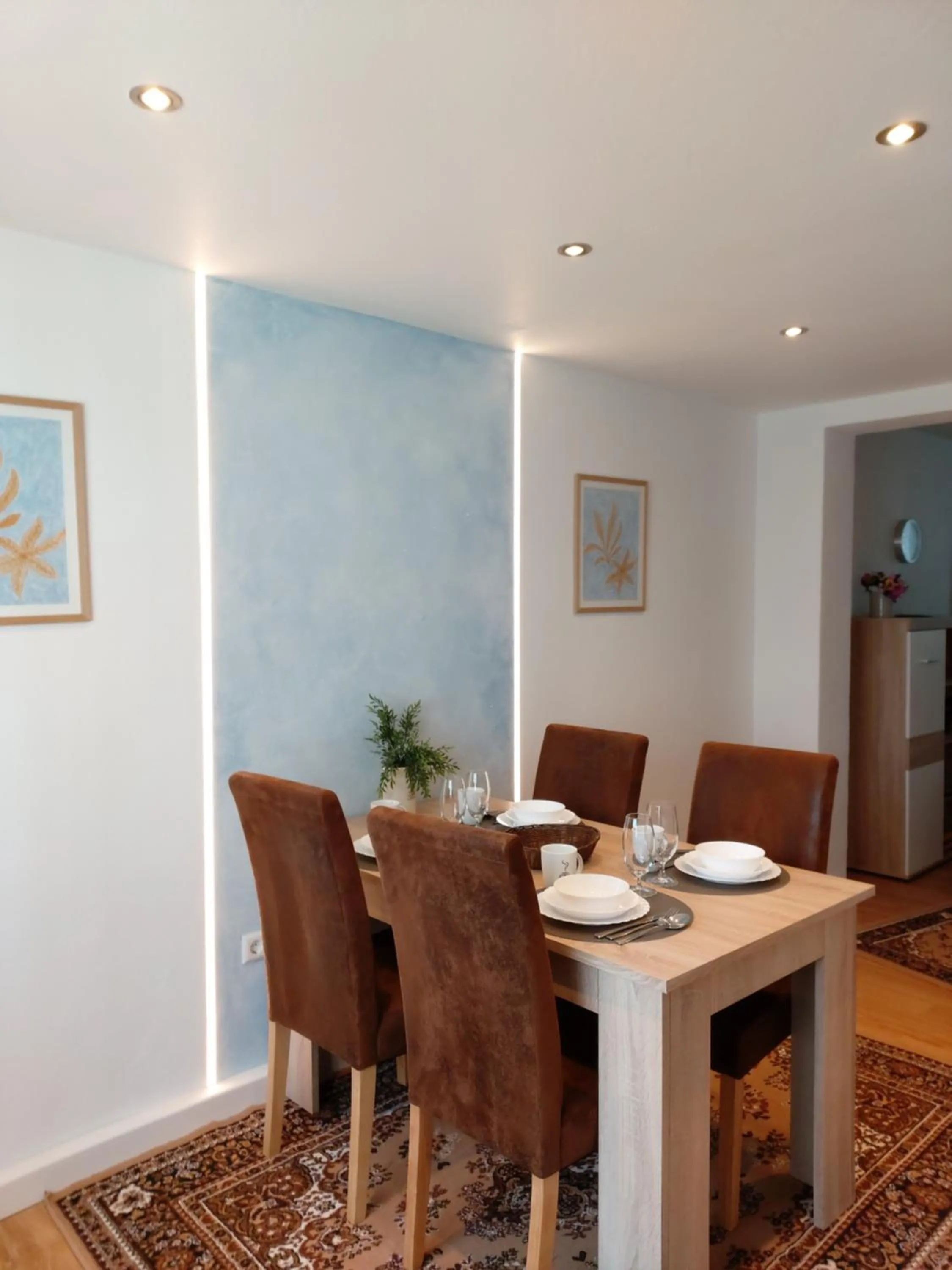 Dining area in Albi Haus Winterberg
