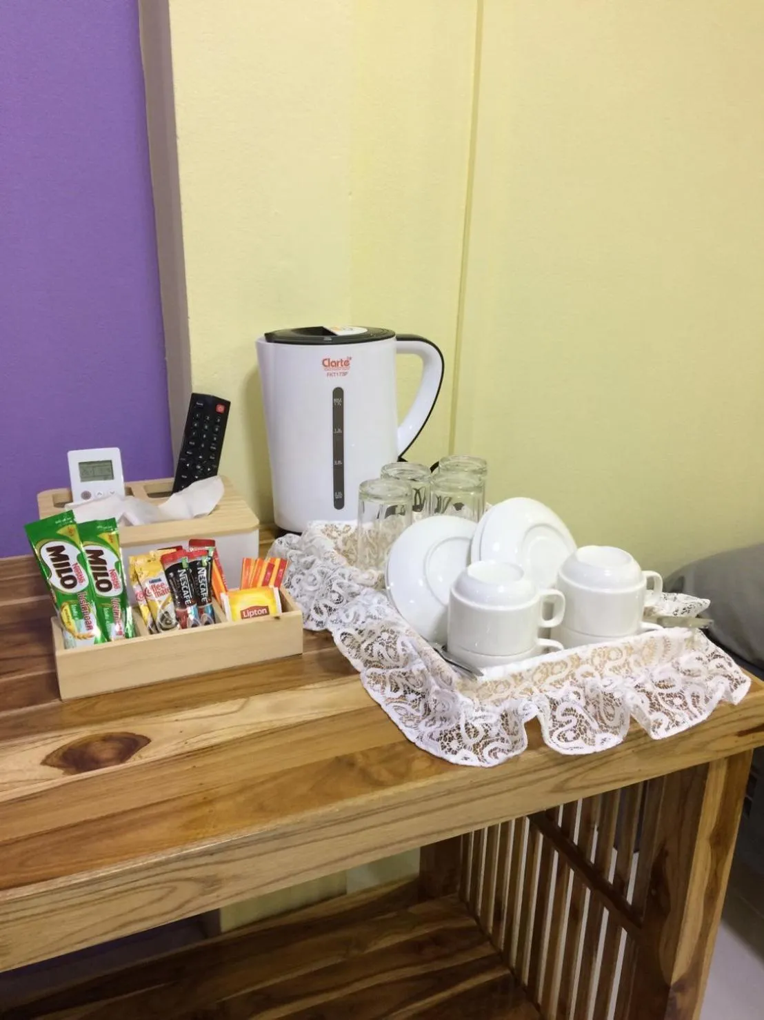 Food and drinks in Smilingface guesthouse