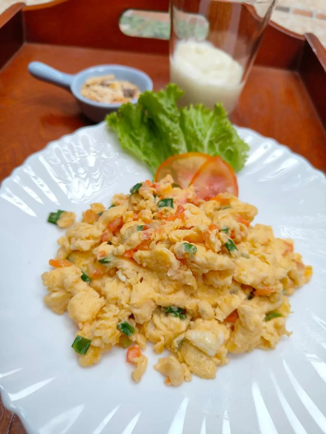 Breakfast in Smilingface guesthouse