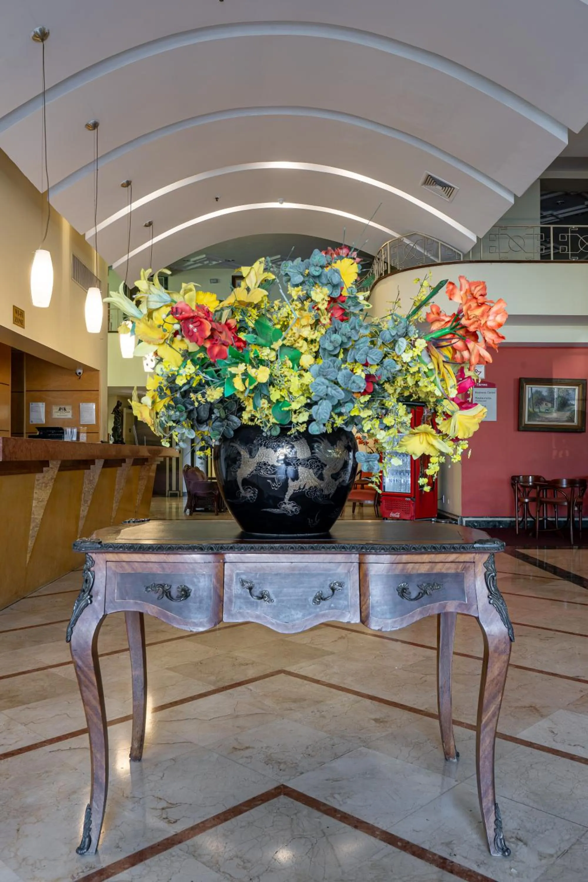 Decorative detail in Carlton Plaza São José dos Campos