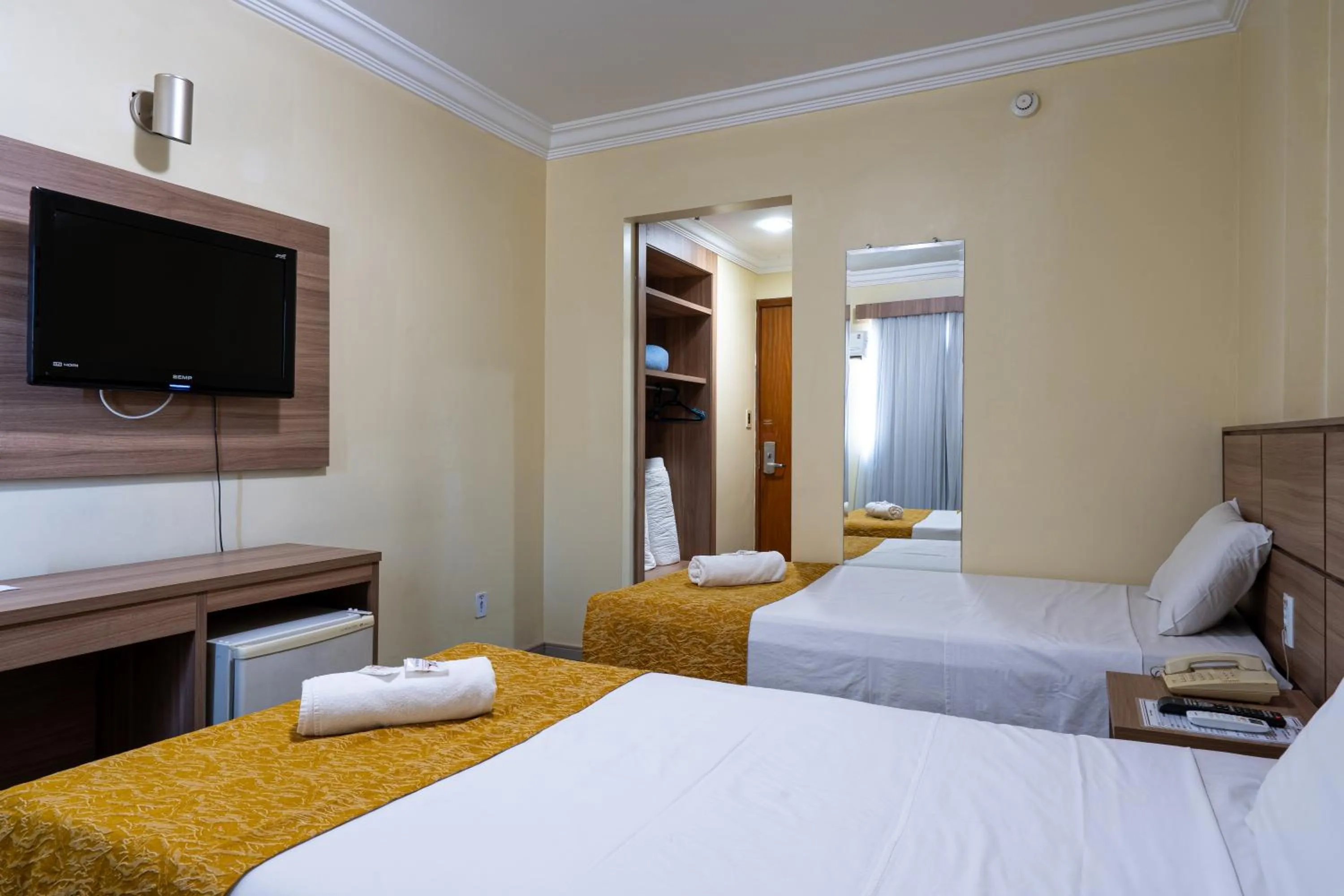 Bed in Carlton Plaza São José dos Campos