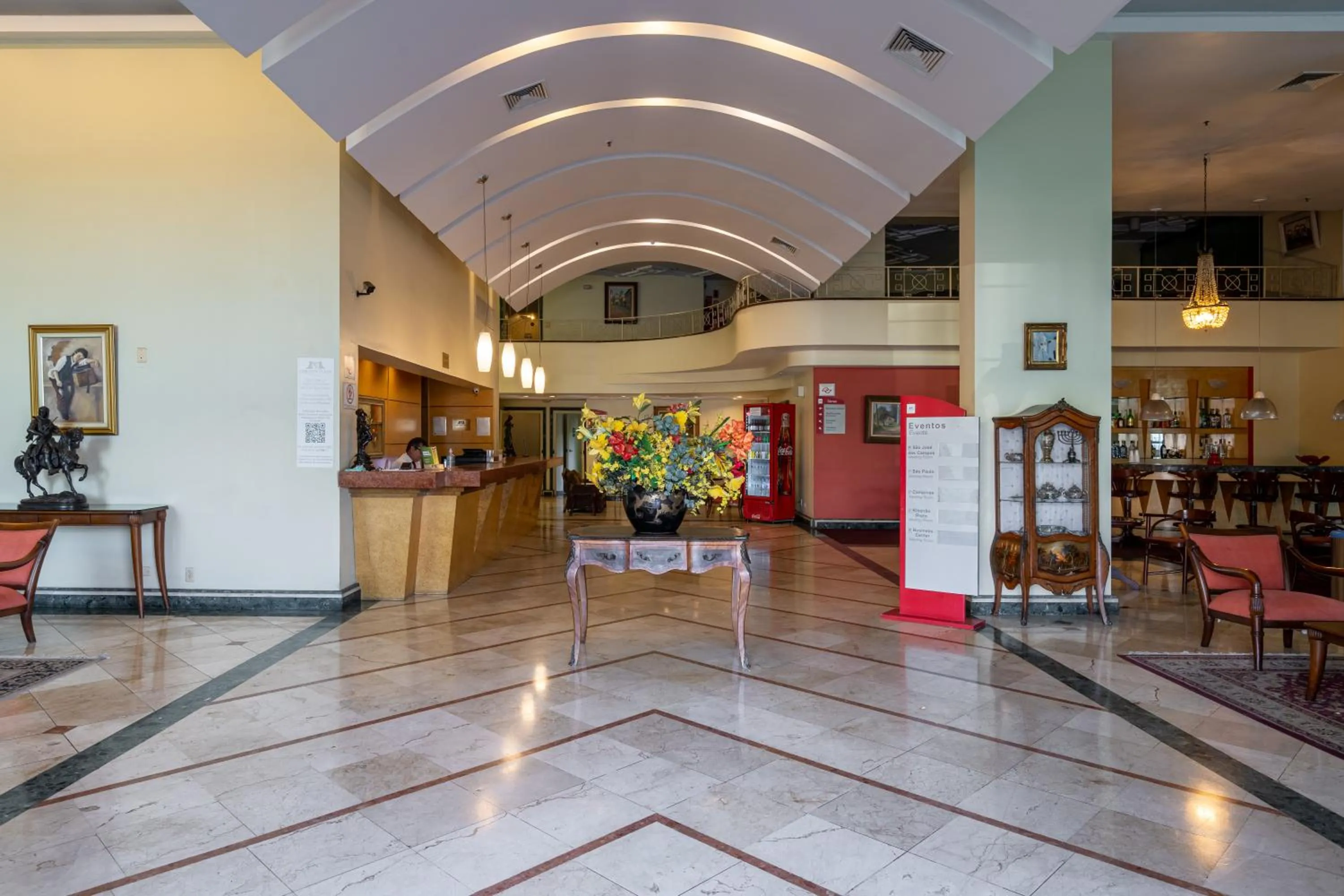 Lobby or reception in Carlton Plaza São José dos Campos