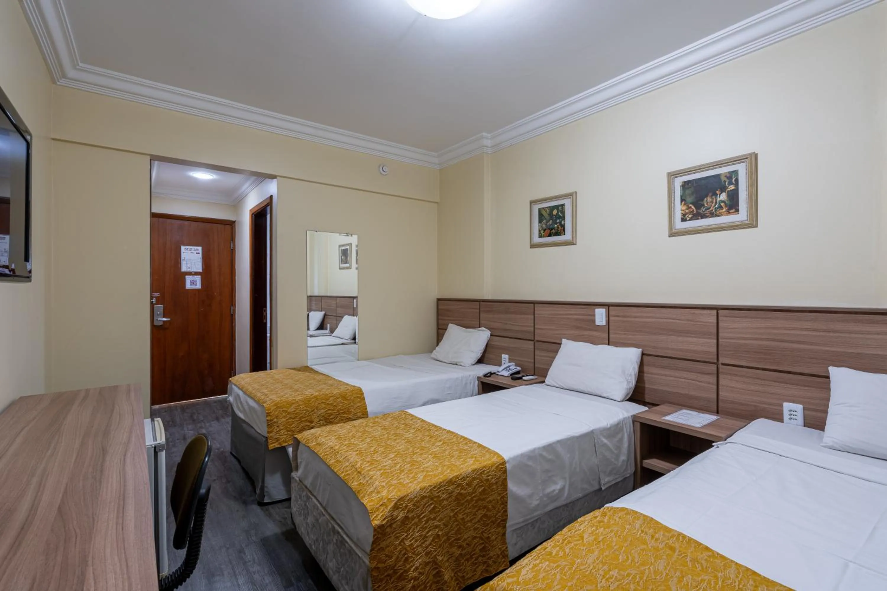 Bed in Carlton Plaza São José dos Campos