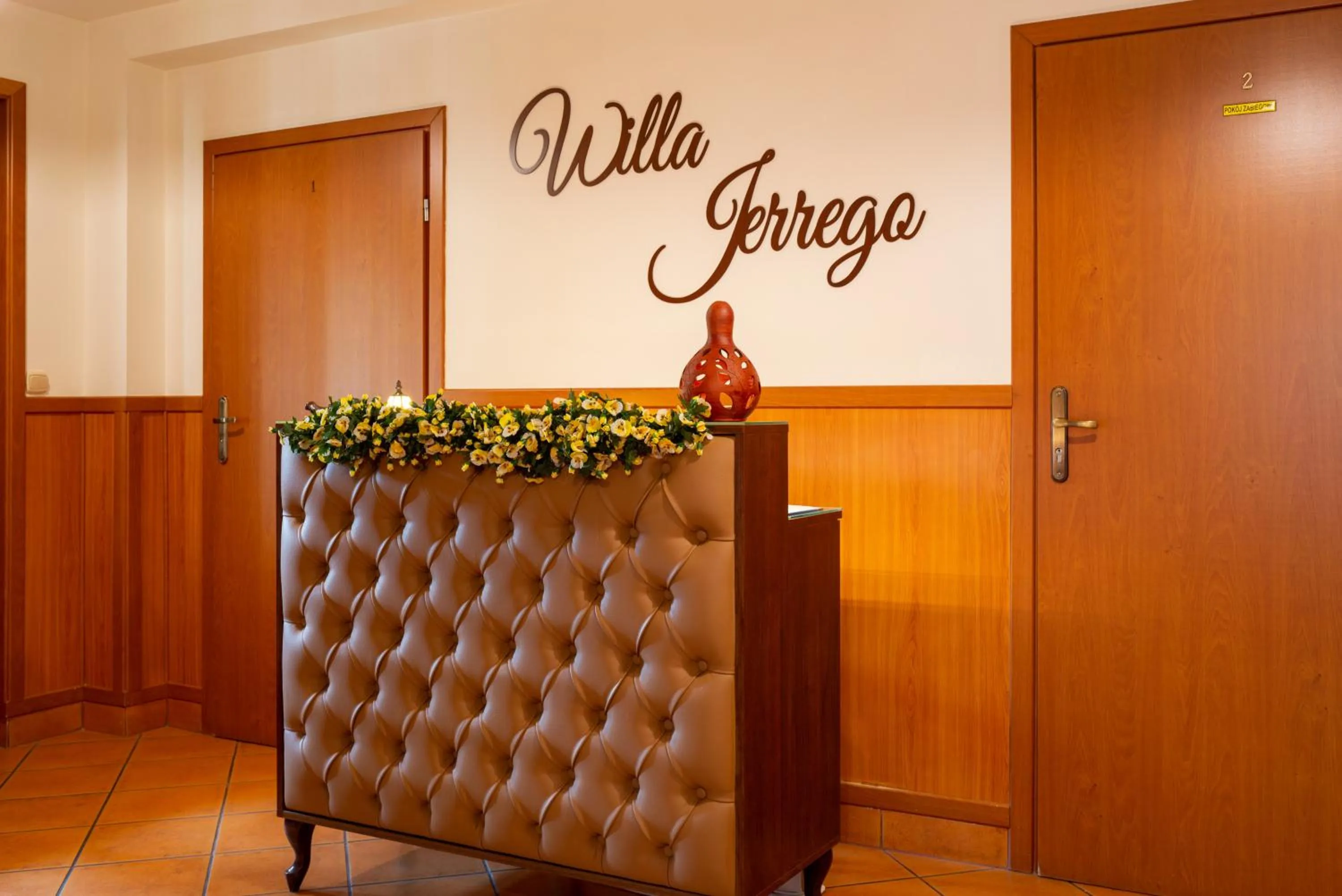 Lobby or reception in Willa i Wzgórze Jerrego Apartamenty i pokoje z widokiem na góry