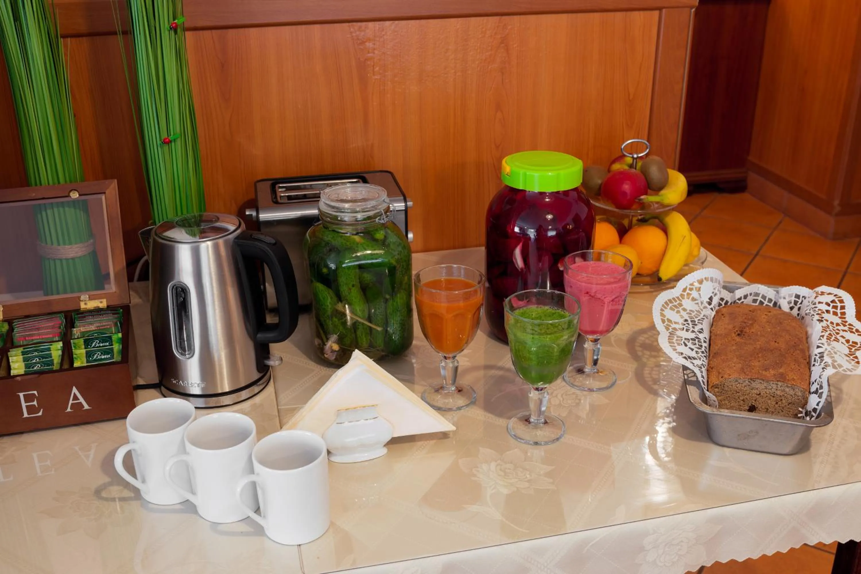 Breakfast in Willa i Wzgórze Jerrego Apartamenty i pokoje z widokiem na góry