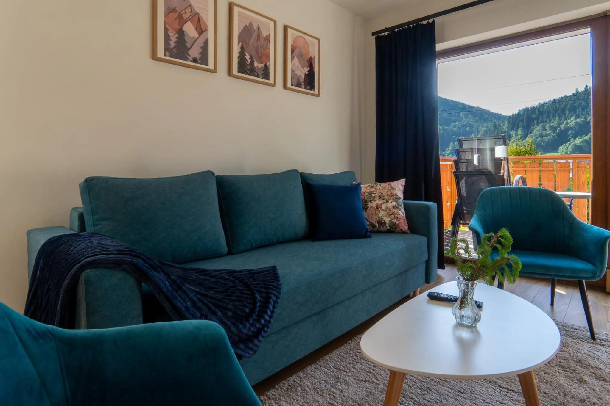 Natural landscape in Willa i Wzgórze Jerrego Apartamenty i pokoje z widokiem na góry