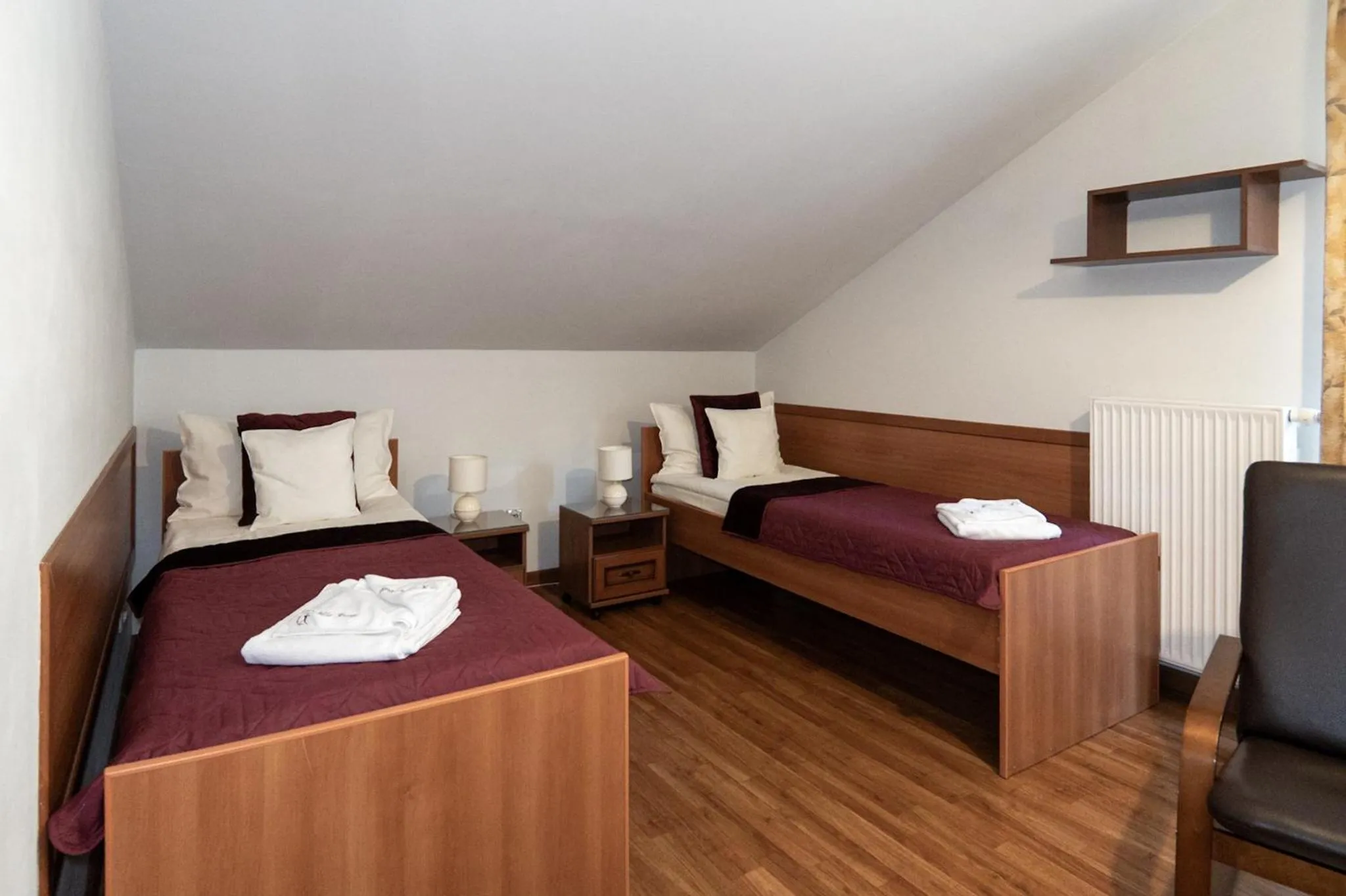 Bed in Willa i Wzgórze Jerrego Apartamenty i pokoje z widokiem na góry