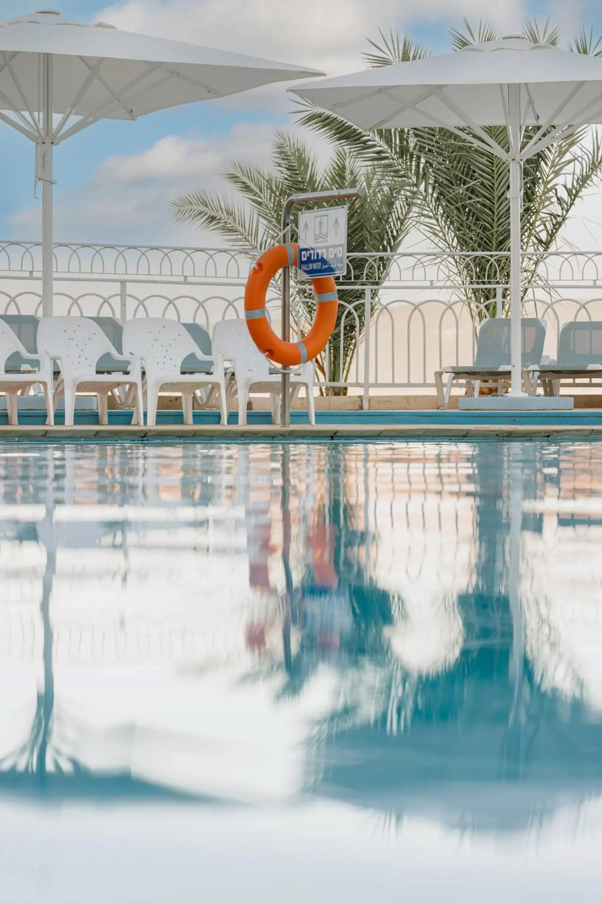 Swimming pool in Caesar Premier Tiberias Hotel Swimming pool in Caesar Premier Tiberias Hotel