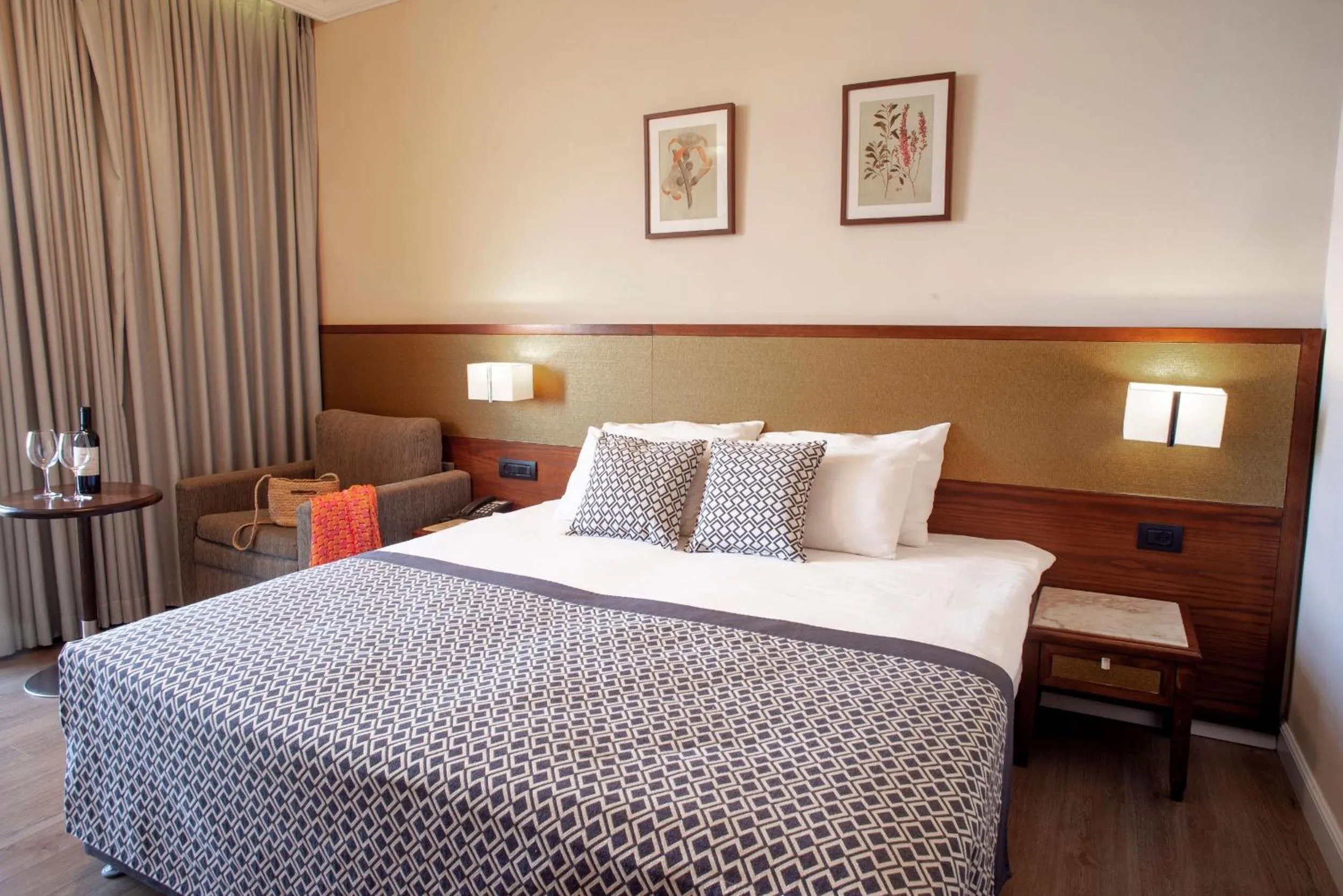 Bed in Caesar Premier Tiberias Hotel