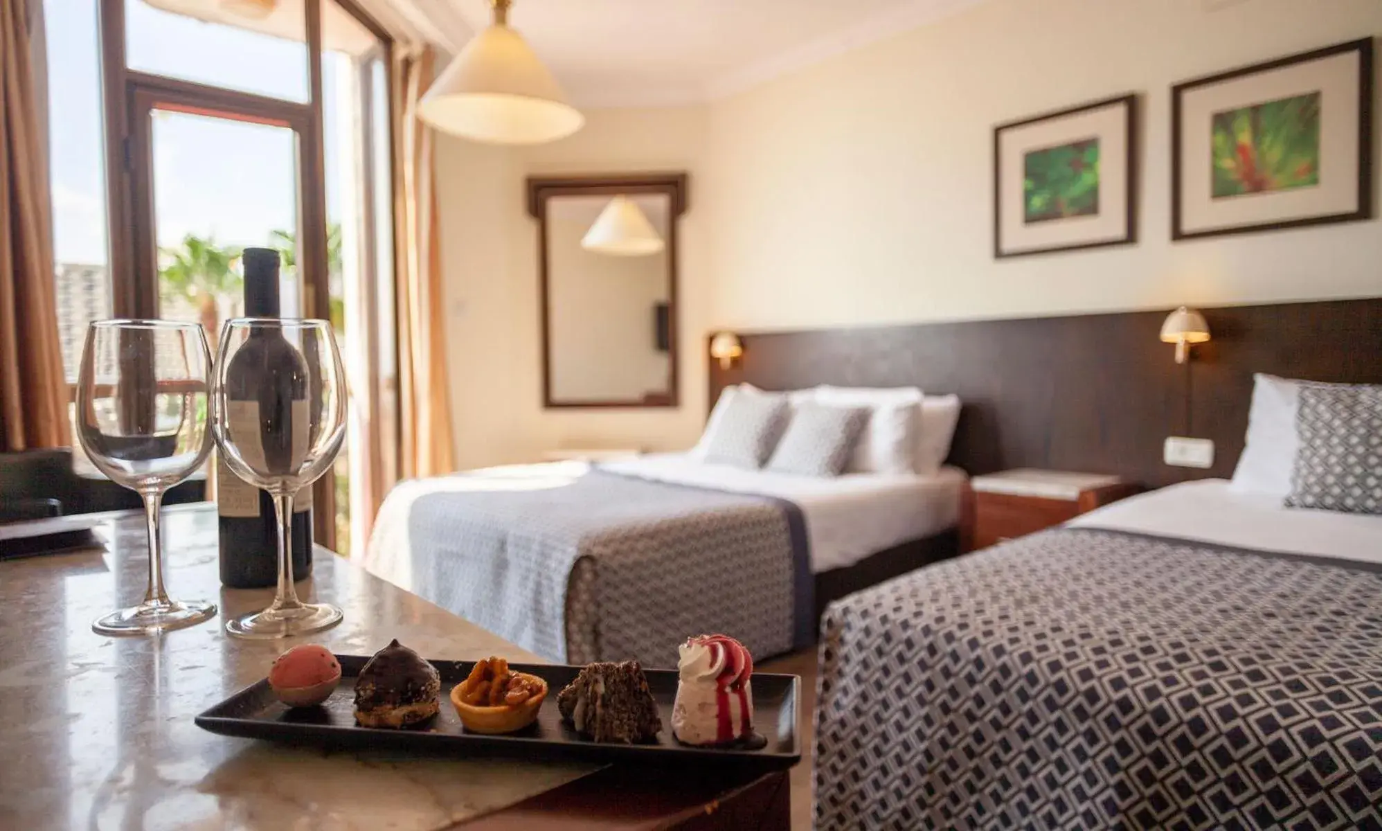 Bedroom, Bed in Caesar Premier Tiberias Hotel Bedroom, Bed in Caesar Premier Tiberias Hotel