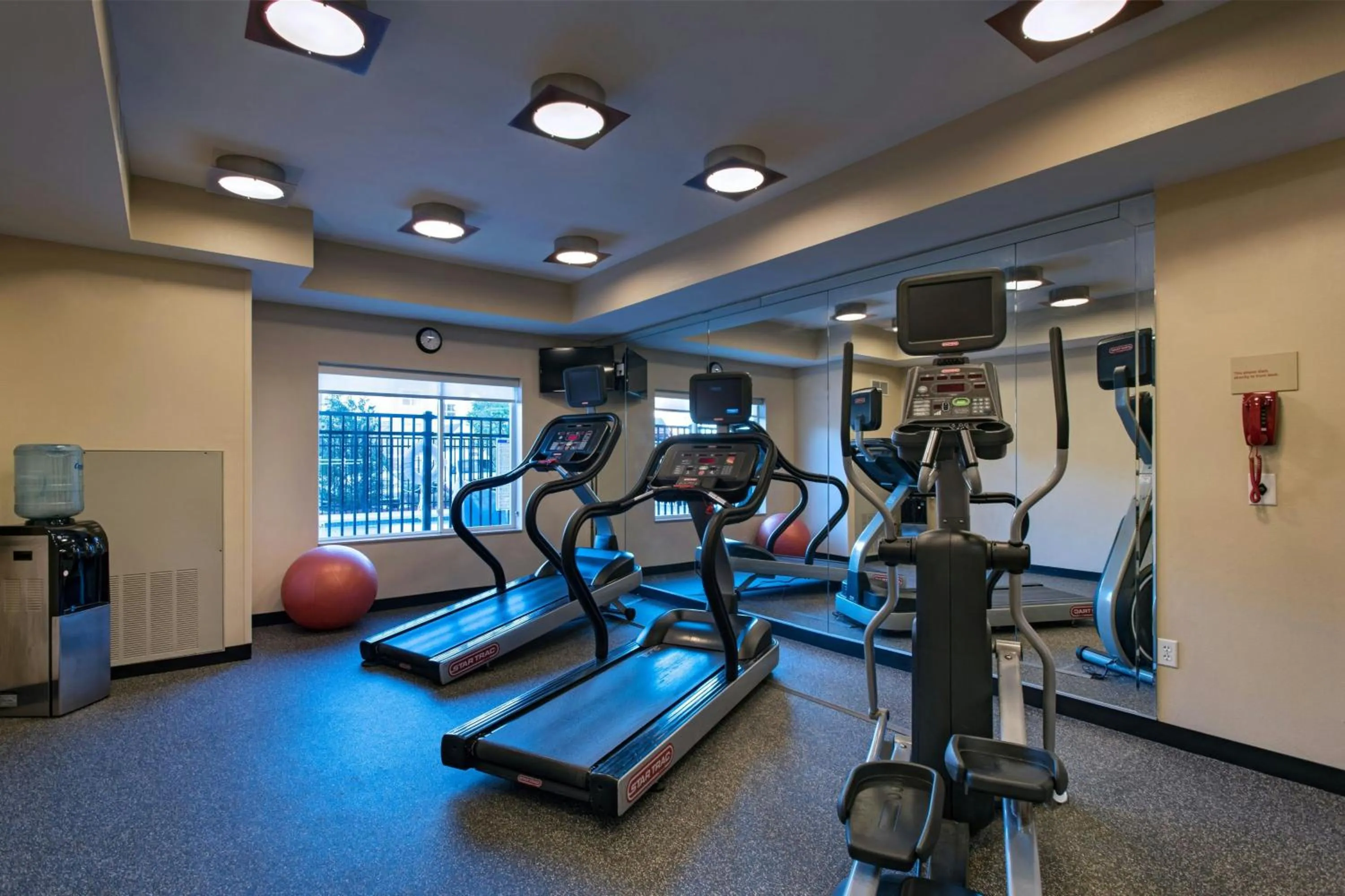 Fitness centre/facilities in TownePlace Suites Fayetteville Cross Creek