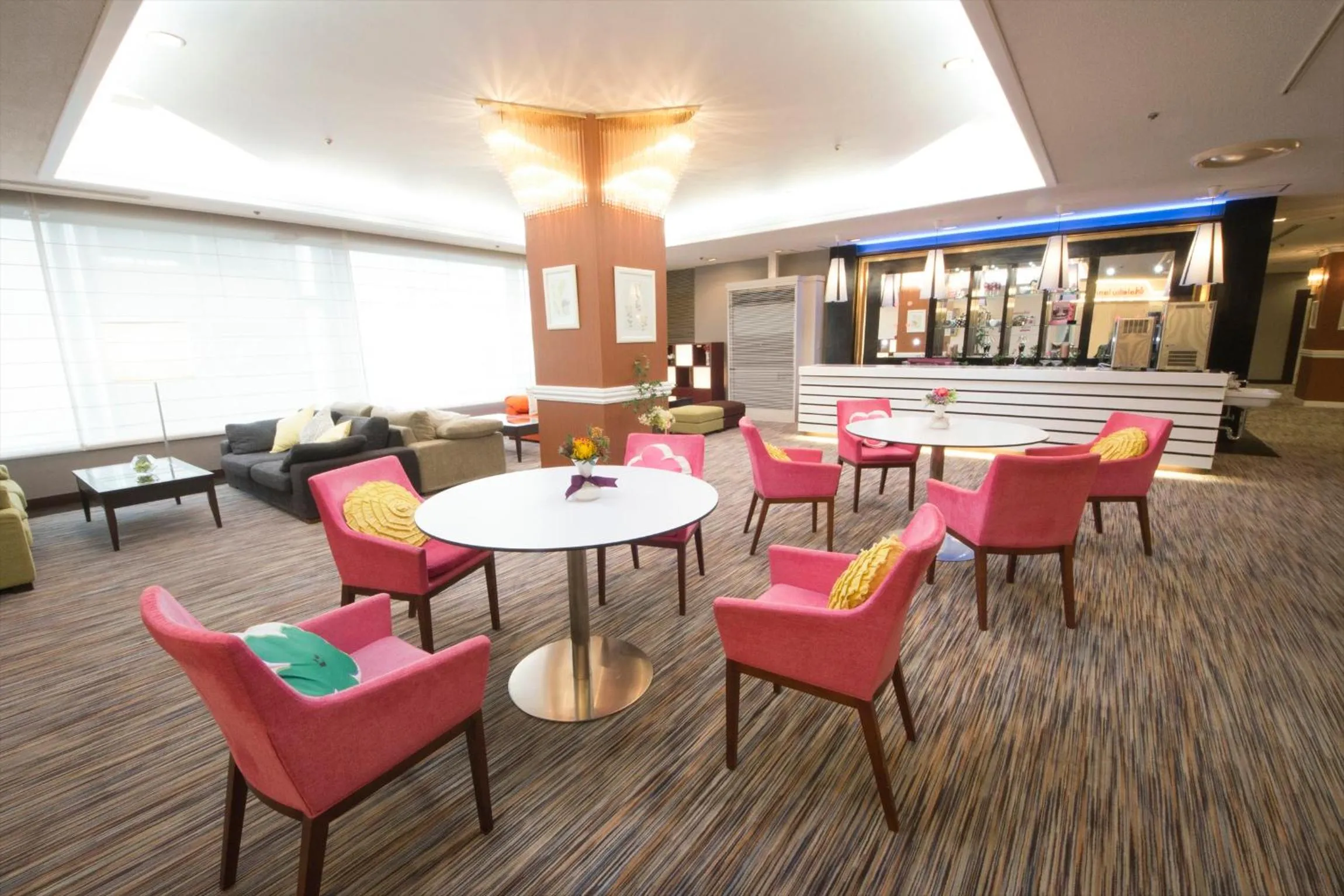 Lobby or reception in Grand Park Hotel Panex Iwaki