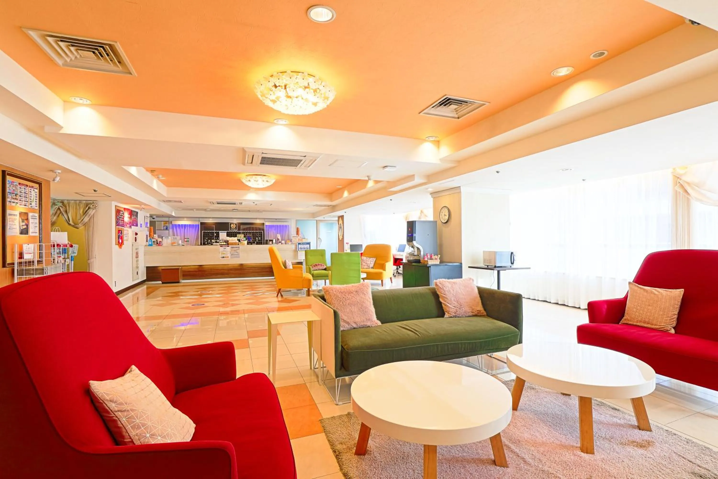 Lobby or reception in Grand Park Hotel Panex Iwaki