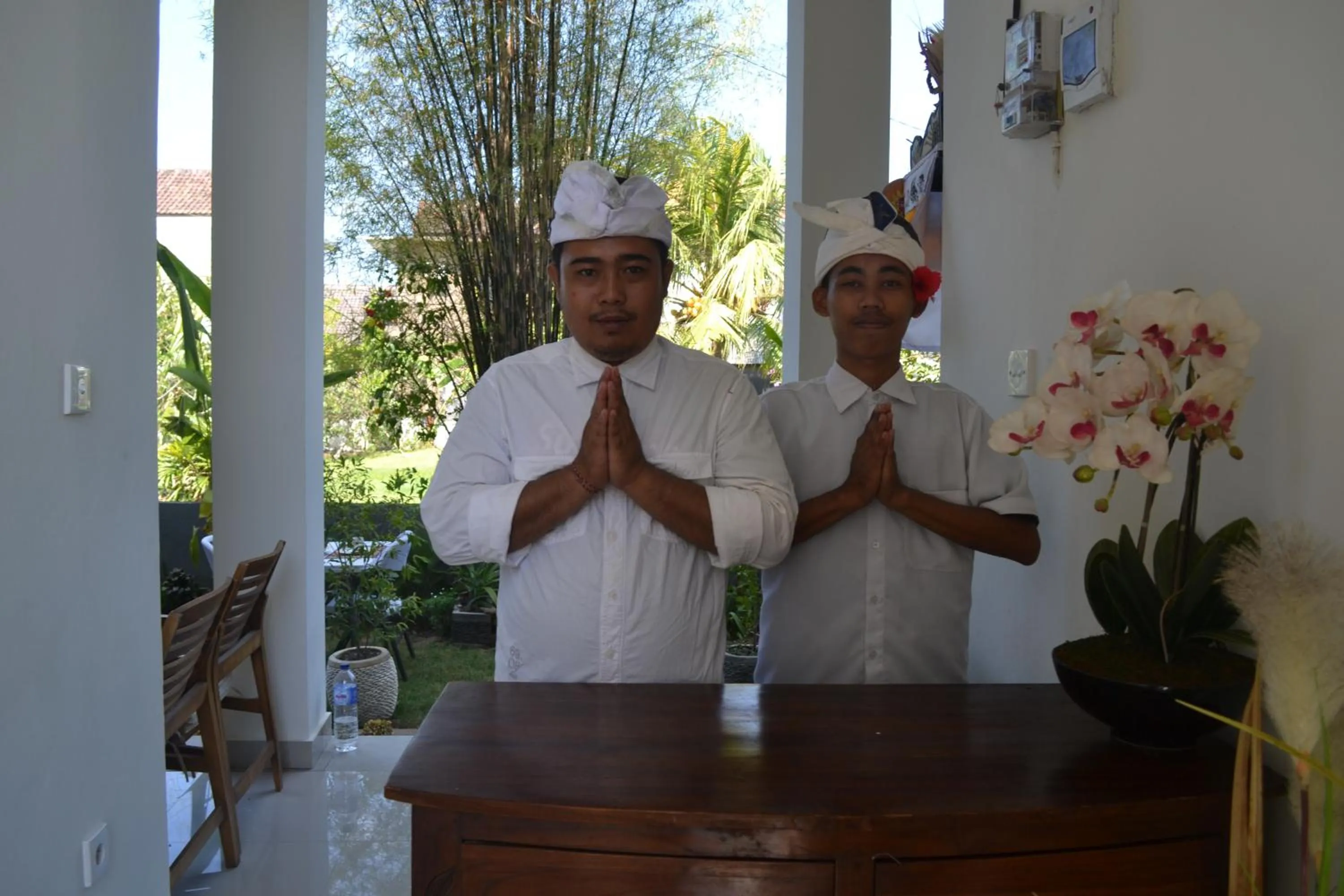 Staff in Master Homestay