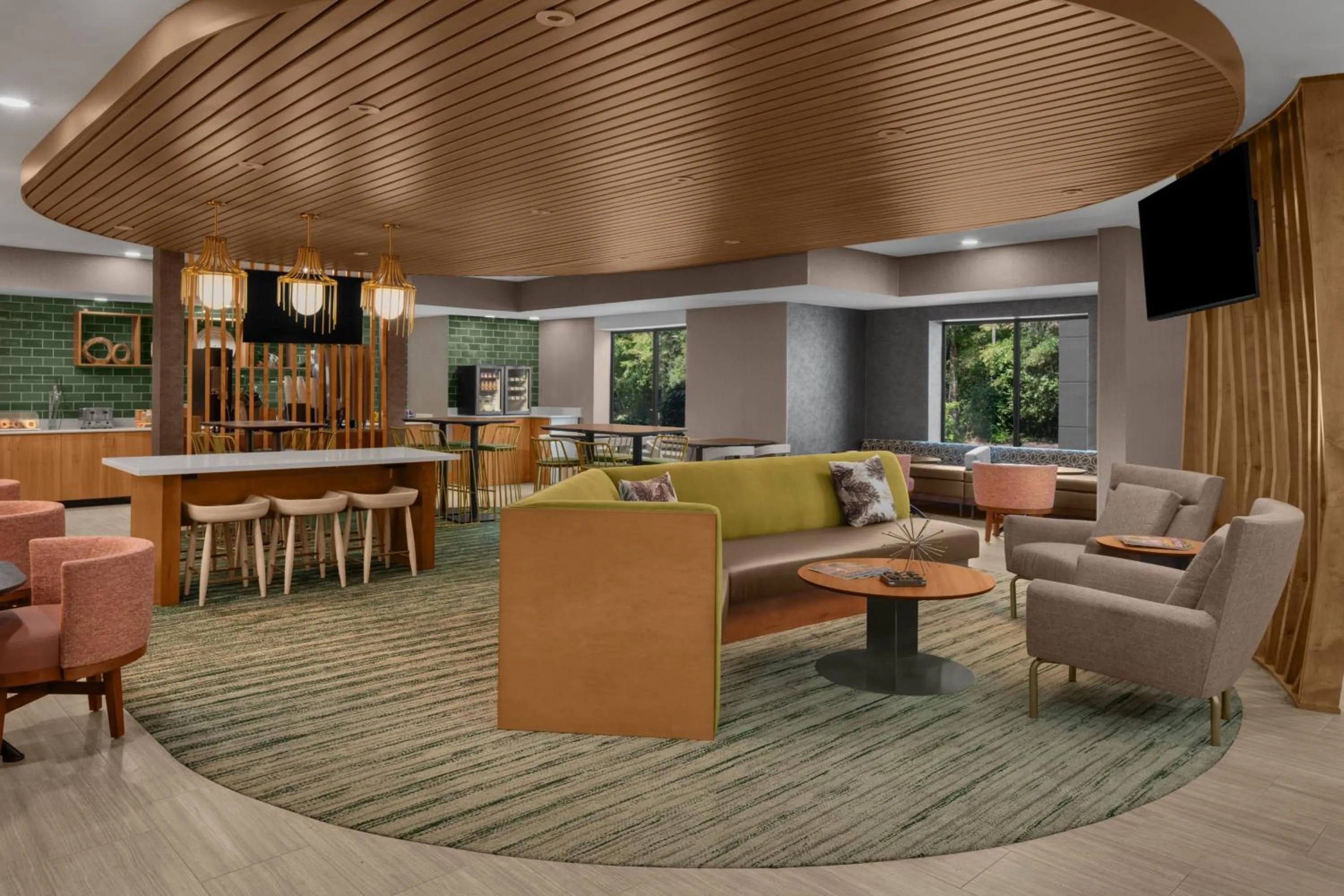 Lobby or reception in SpringHill Suites Pinehurst Southern Pines