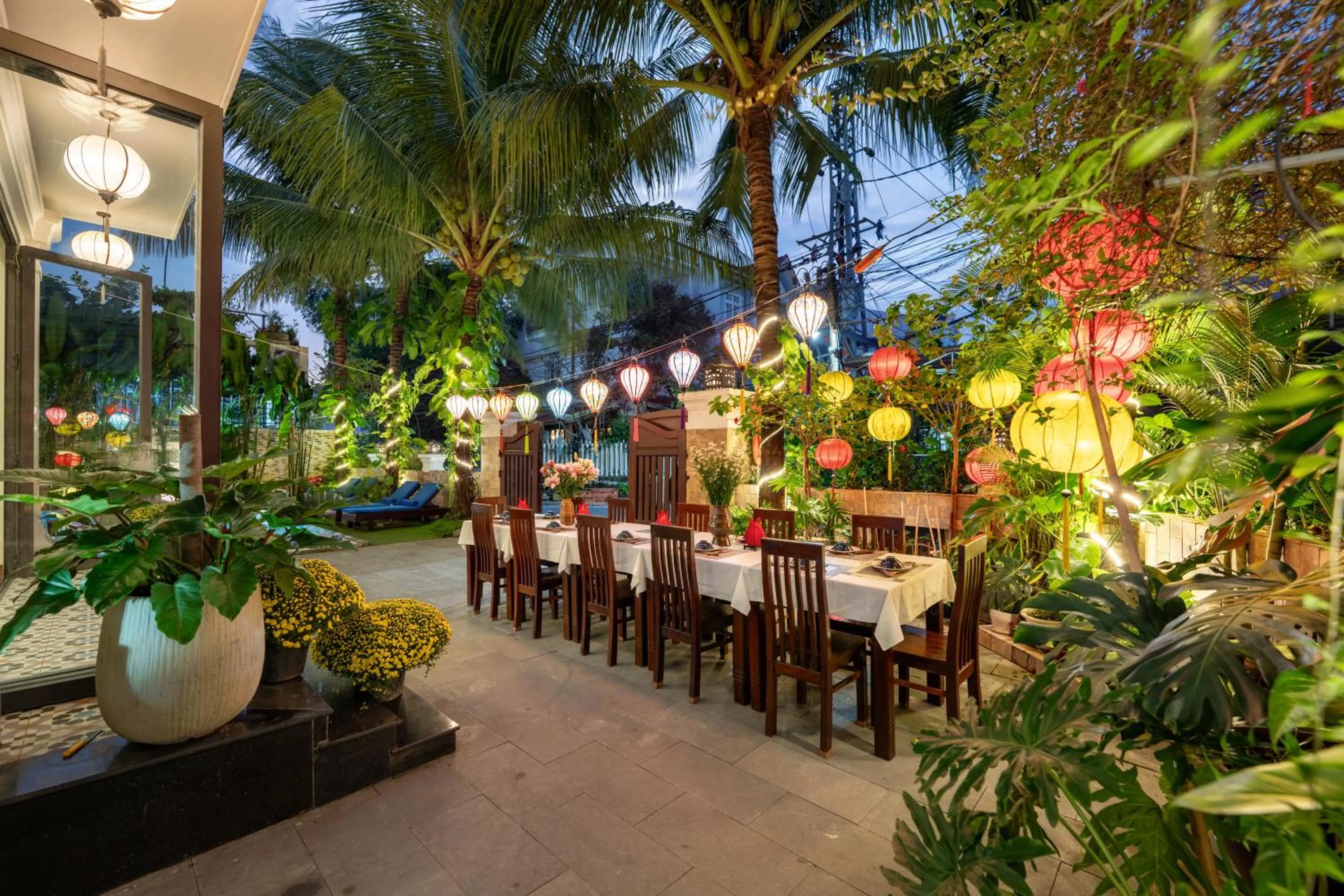 BBQ facilities in Hoi An Discovery Villa