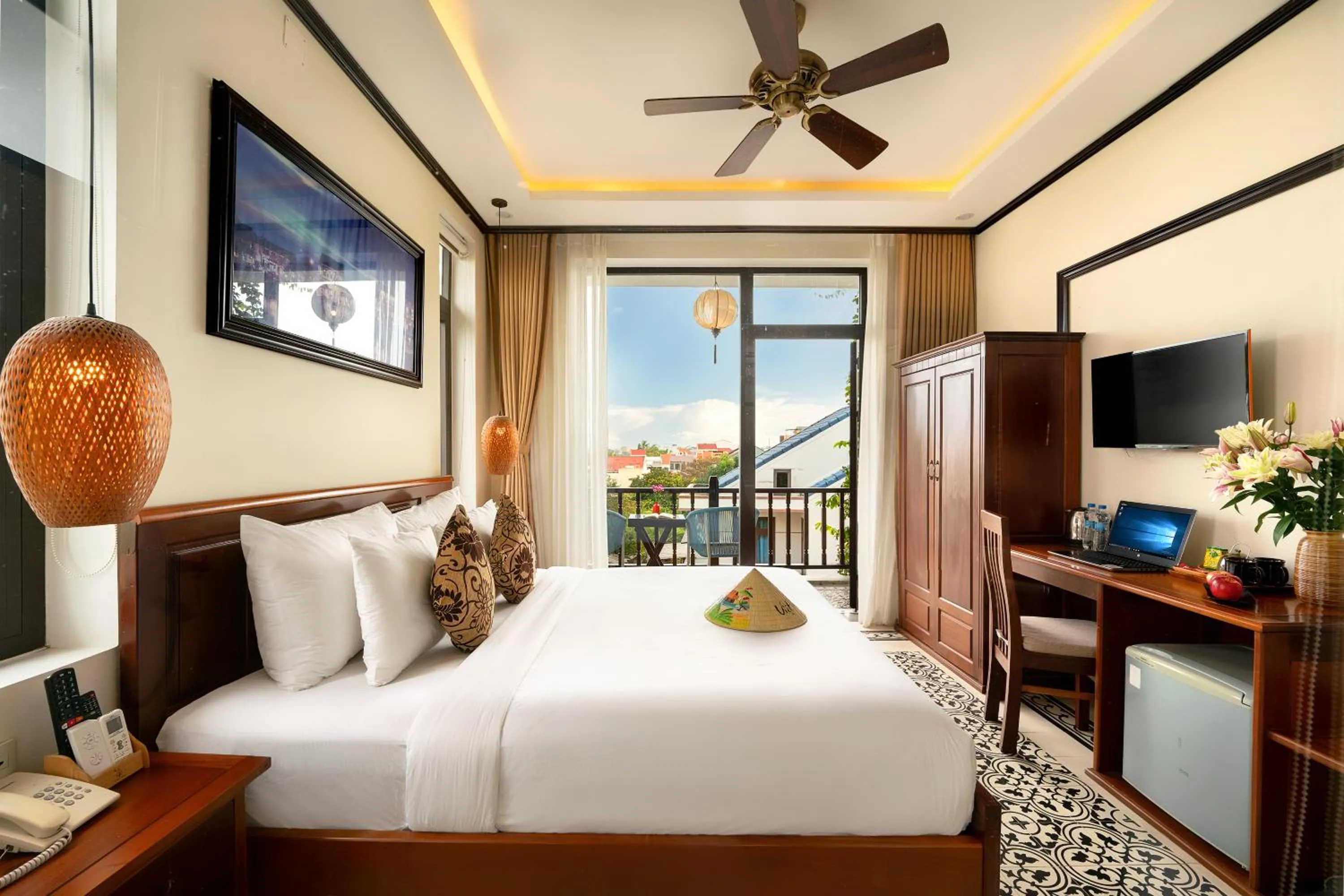 Bed in Hoi An Discovery Villa